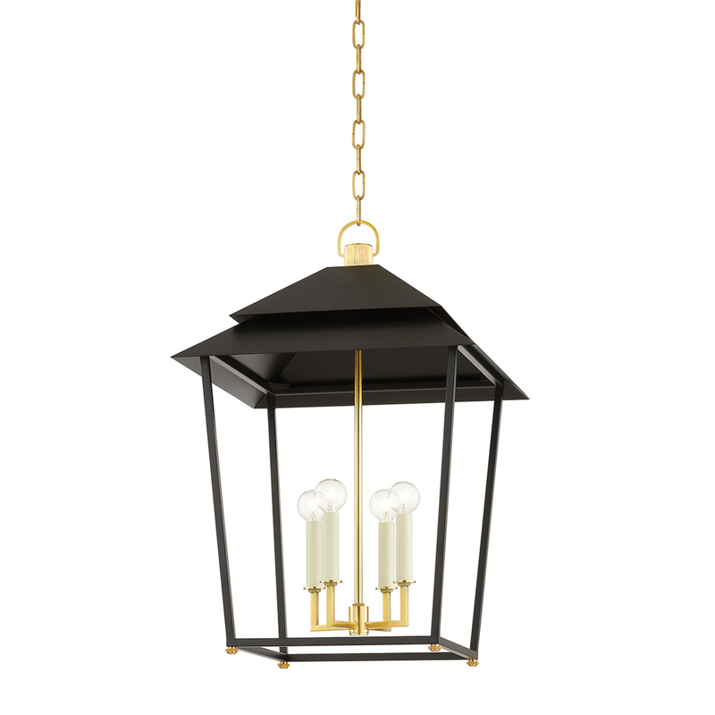 Natick Medium Lantern Pendant by Hudson Valley Lighting
