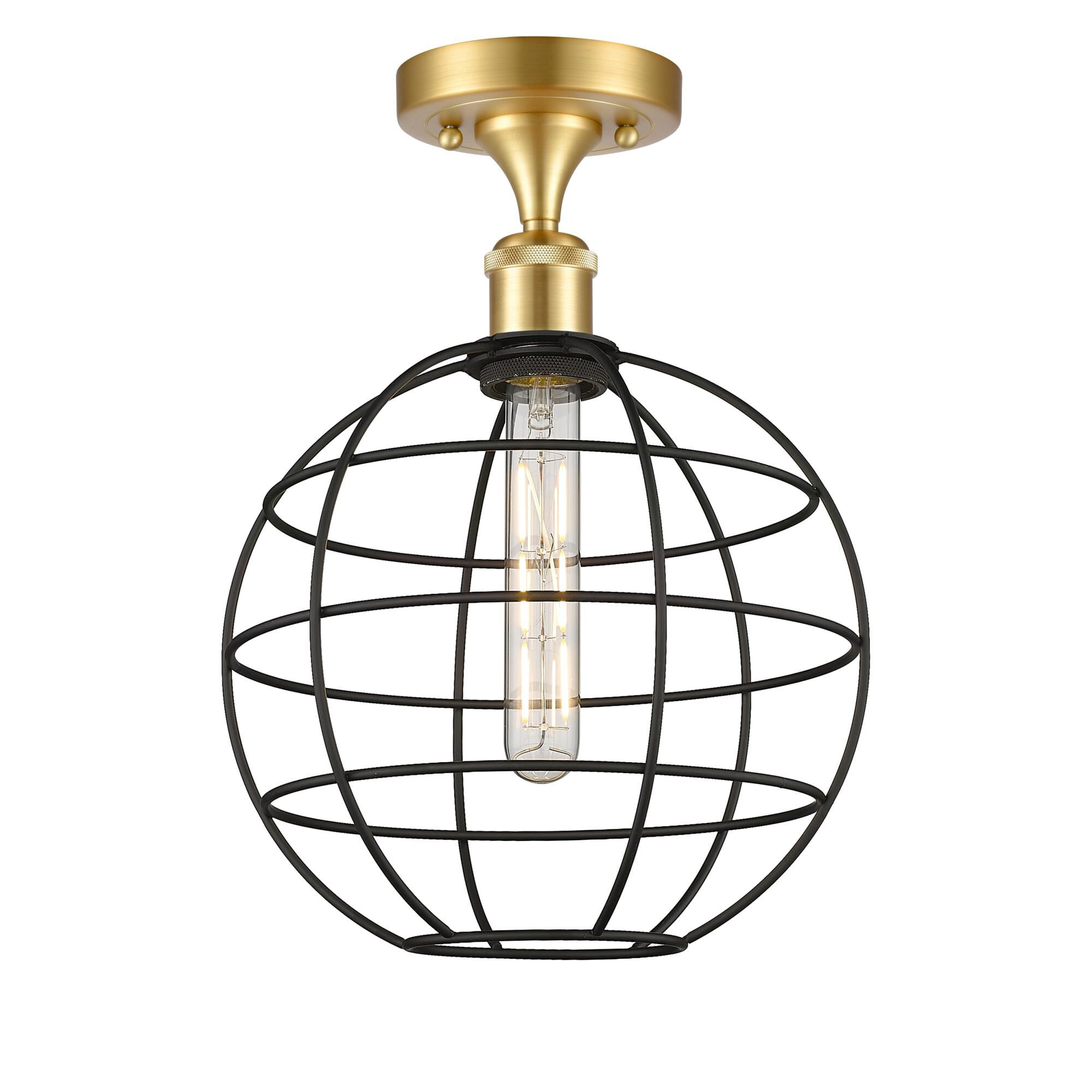 Bruno Marashlian Lake Placid 9 Inch 1 Light Semi Flush Mount by Innovations Lighting