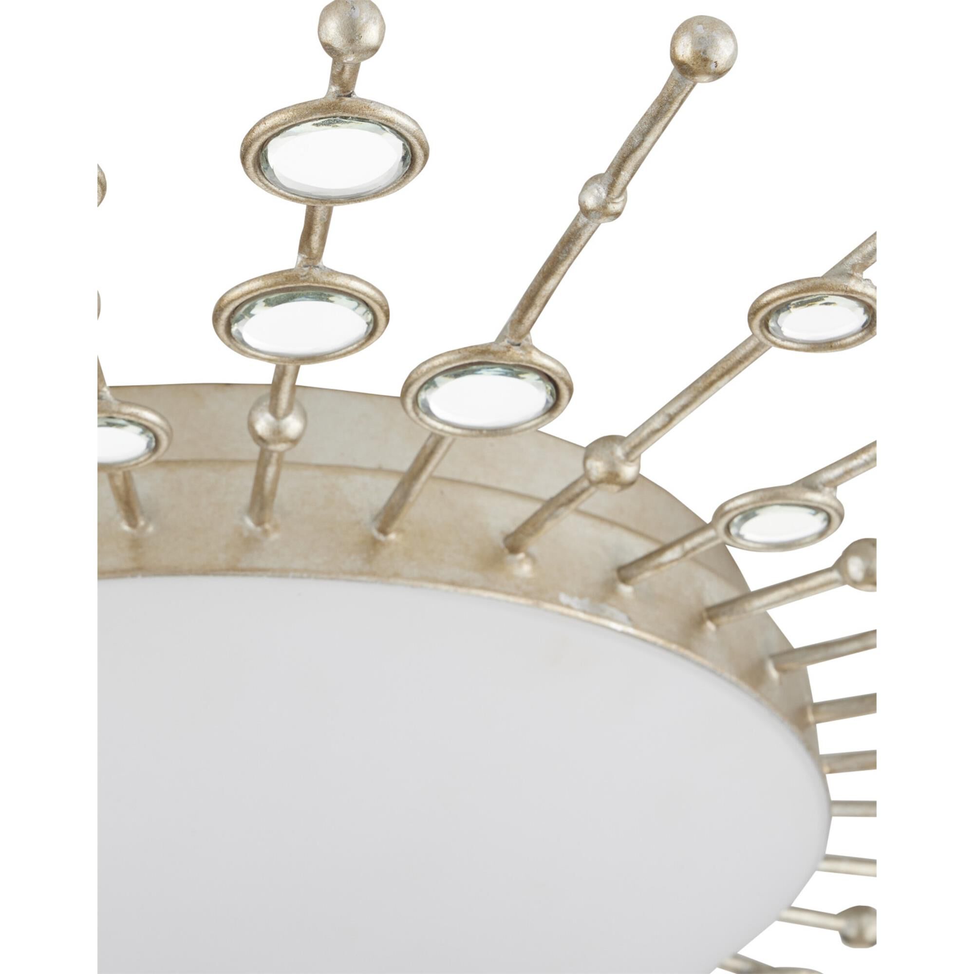 Planisphere 28 Inch 1 Light LED Flush Mount,