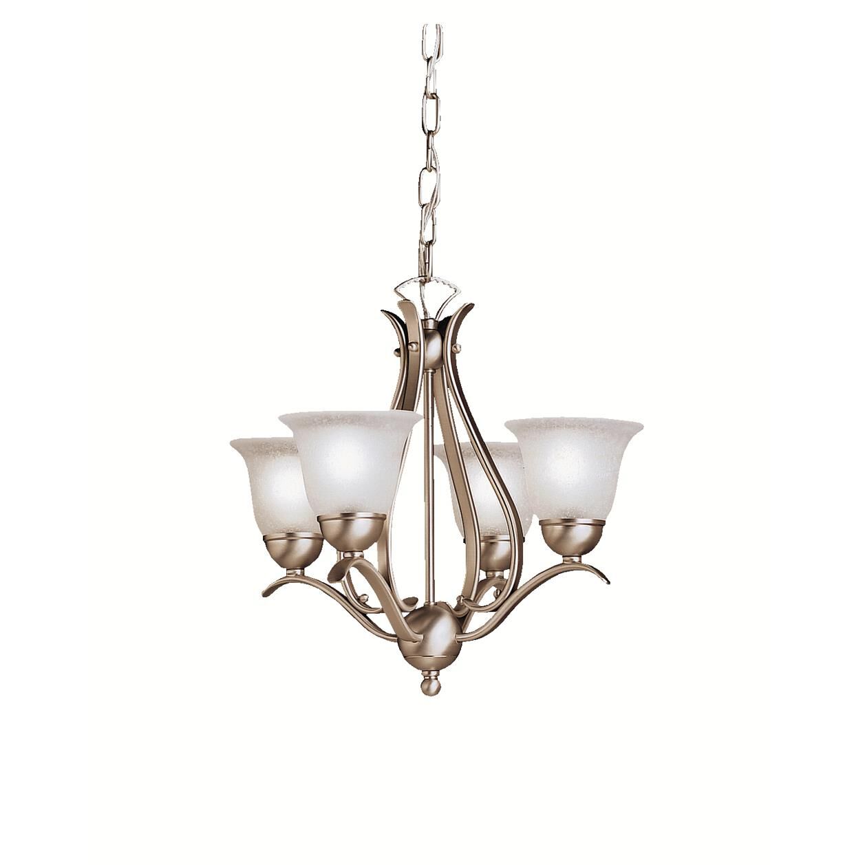 Dover 18 Inch 4 Light Mini Chandelier by Kichler Lighting