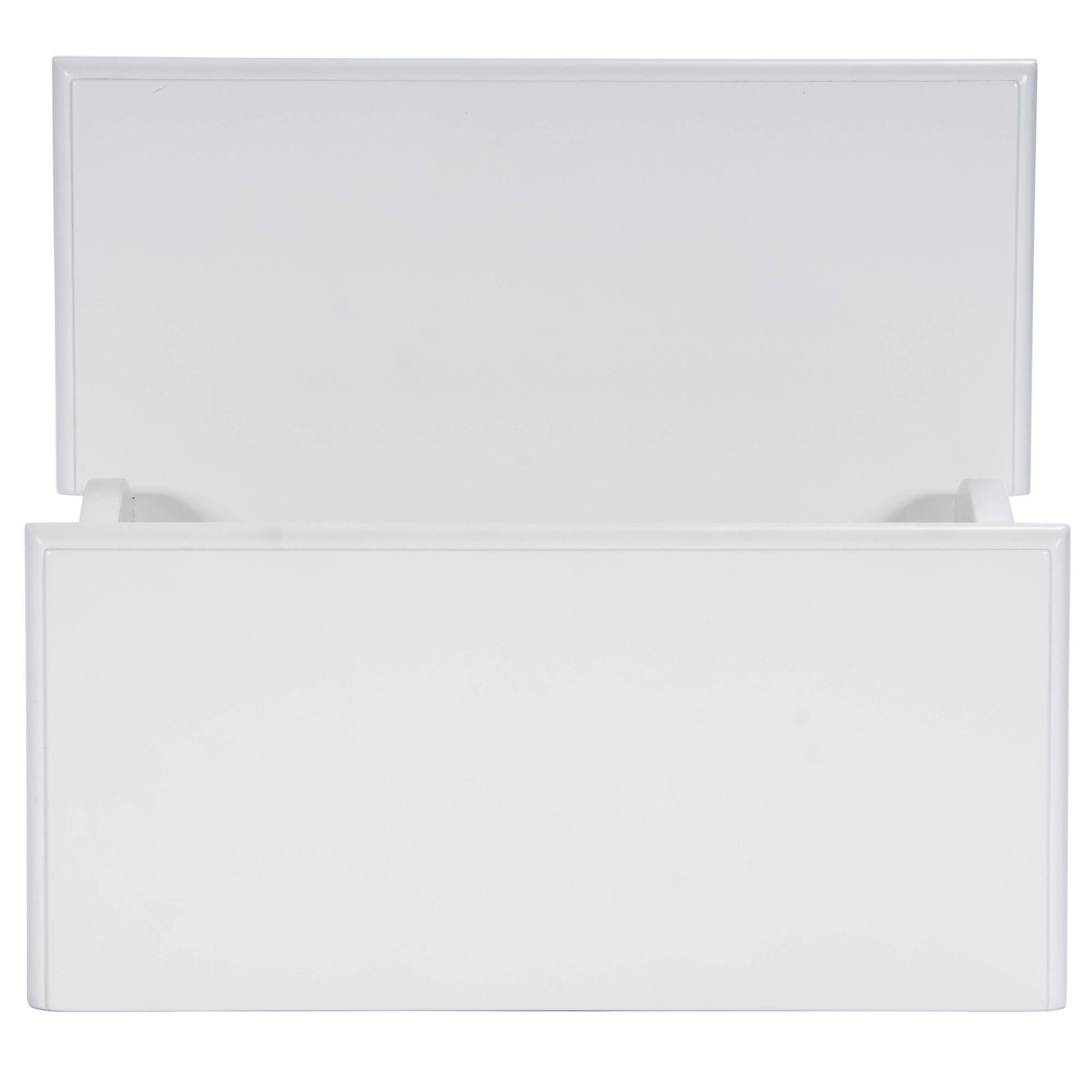 Shown in Cottage White finish