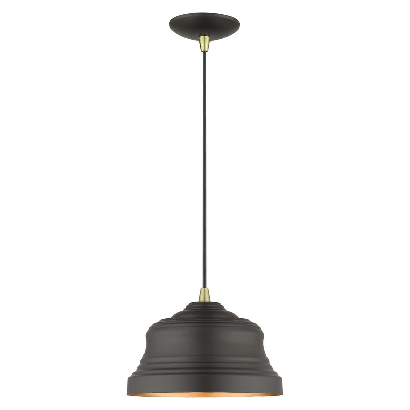 Livex Lighting Endicott 10 Inch Mini Pendant