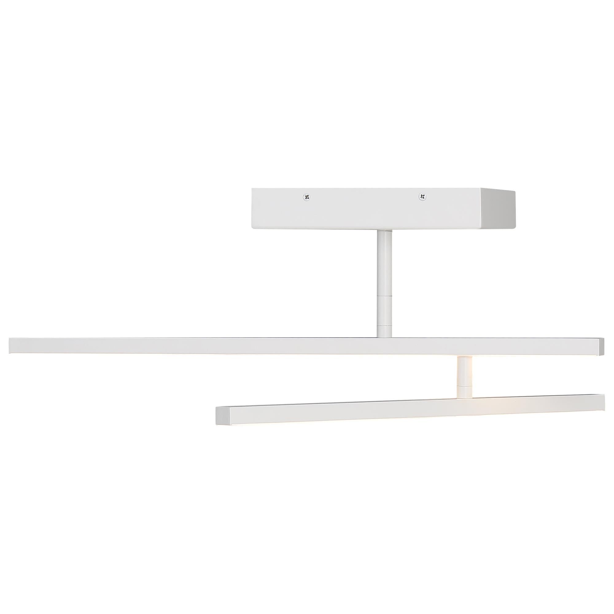 Shown in Matte White finish and Acrylic Lens shade