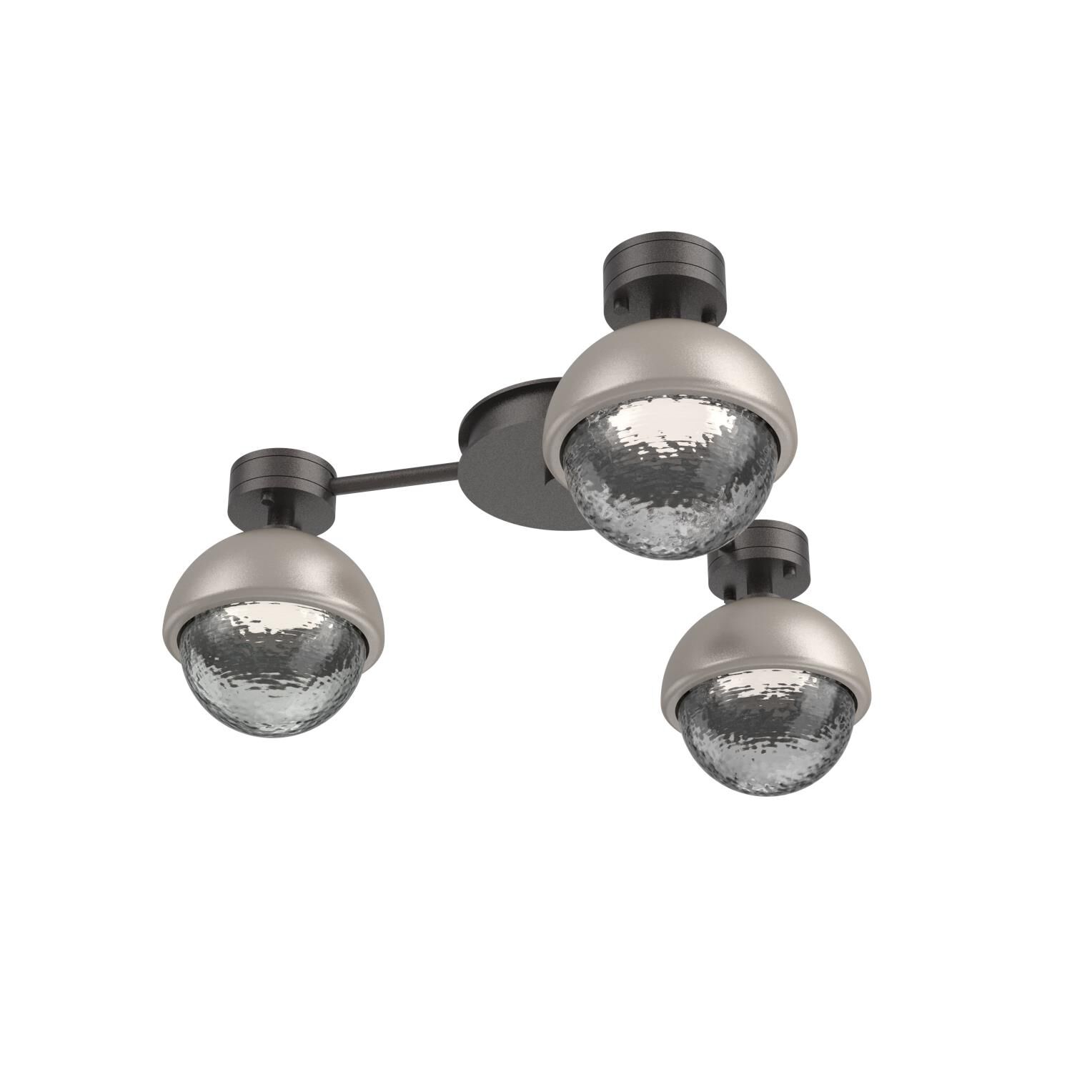 Levi Wilson Cabochon 23 Inch Flush Mount by Hammerton Studio
