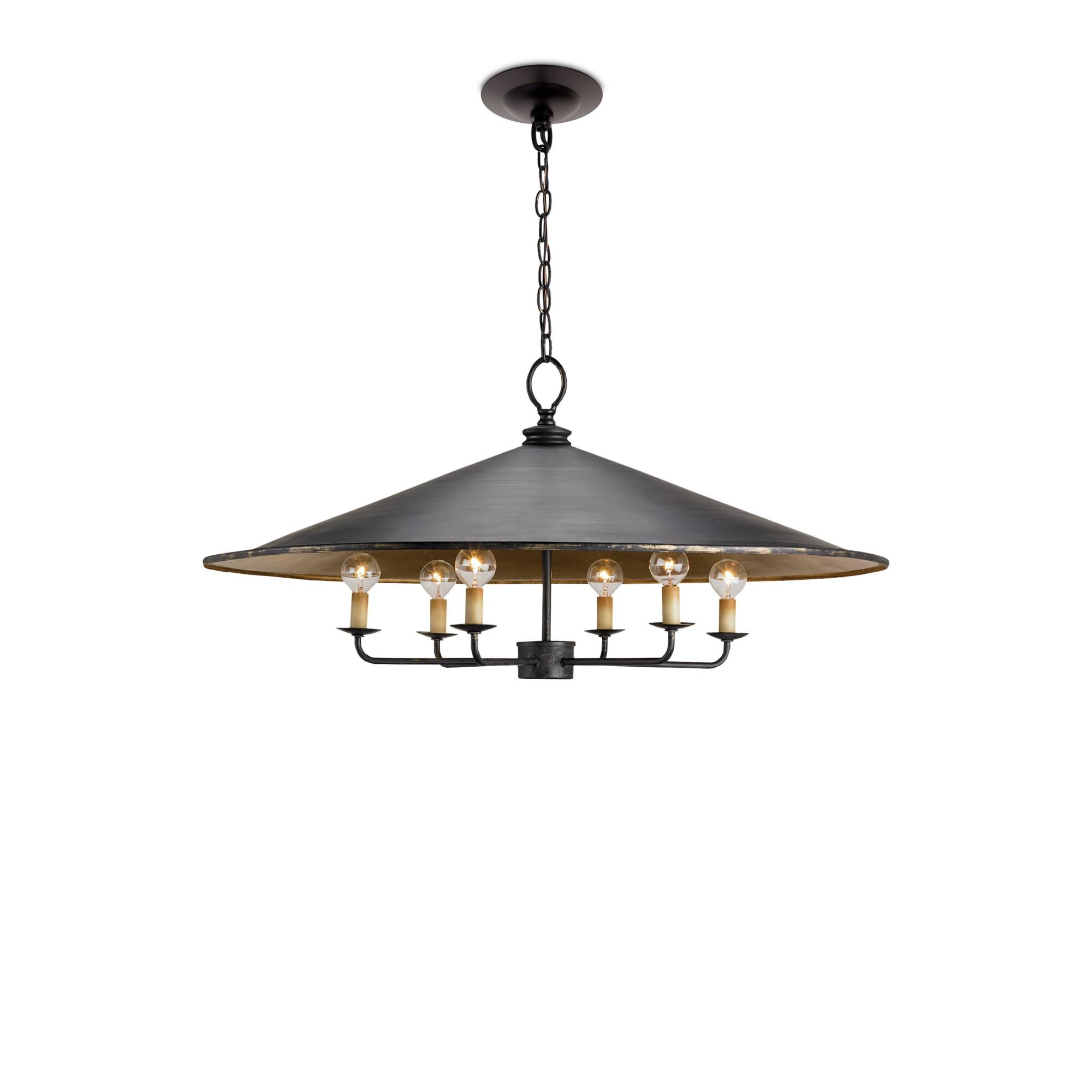 Brussels 36 Inch Large Pendant by Currey and Company
