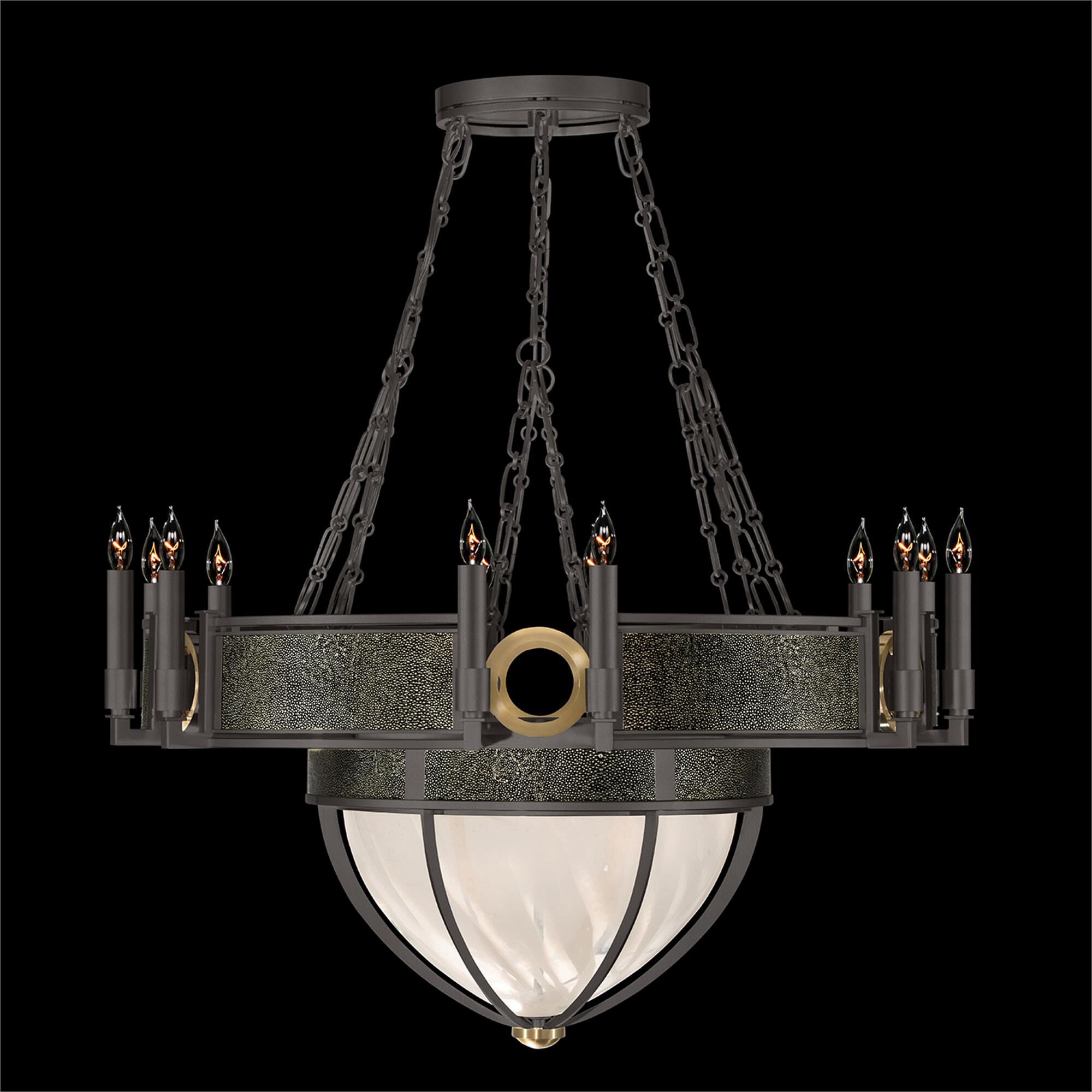 Shown in Midnight Steel and Brass  finish and Black Knight accent