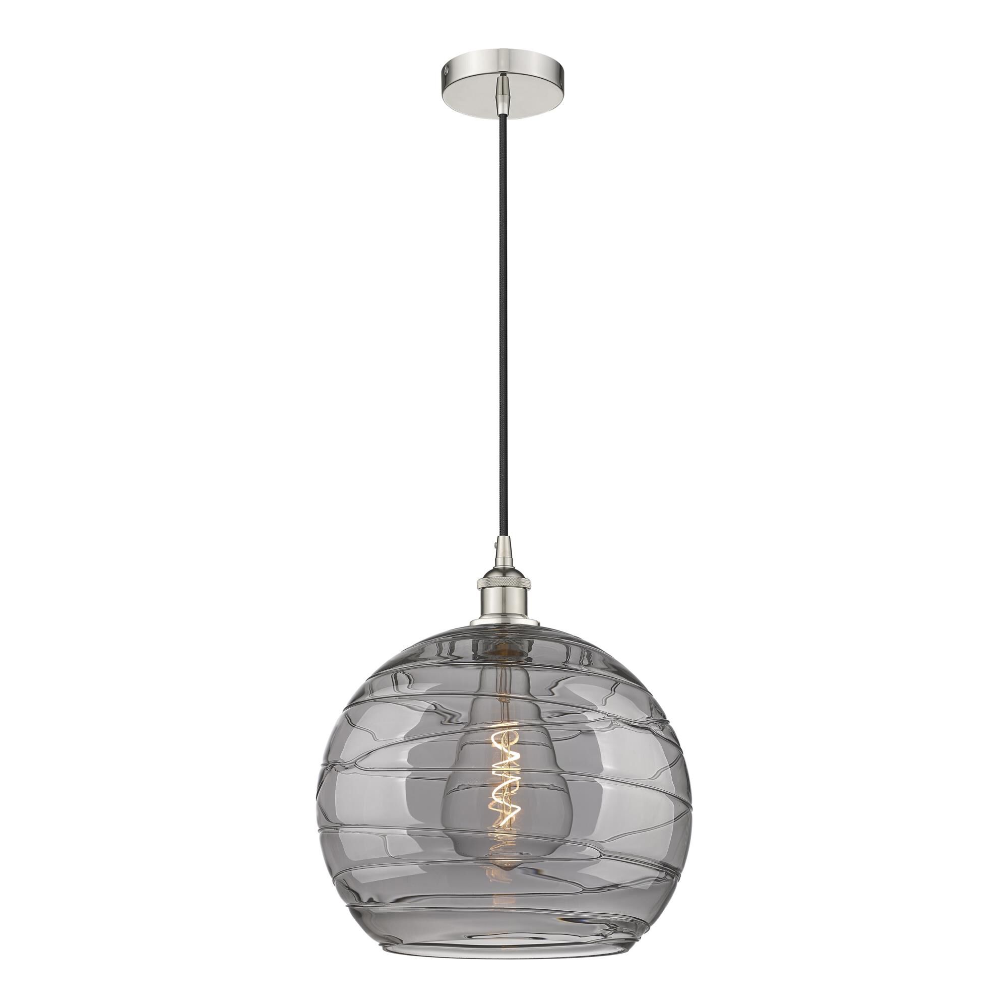 Bruno Marashlian Athens Deco Swirl 14 Inch Large Pendant by Innovations Lighting