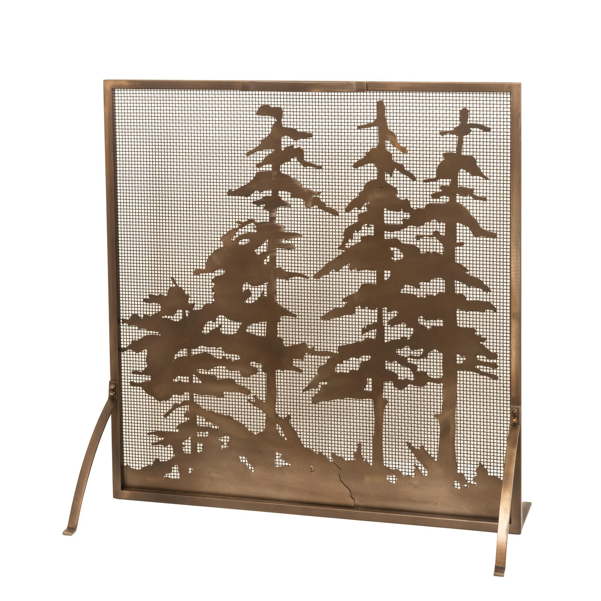Tall Pines Fireplace Screen by Meyda Lighting