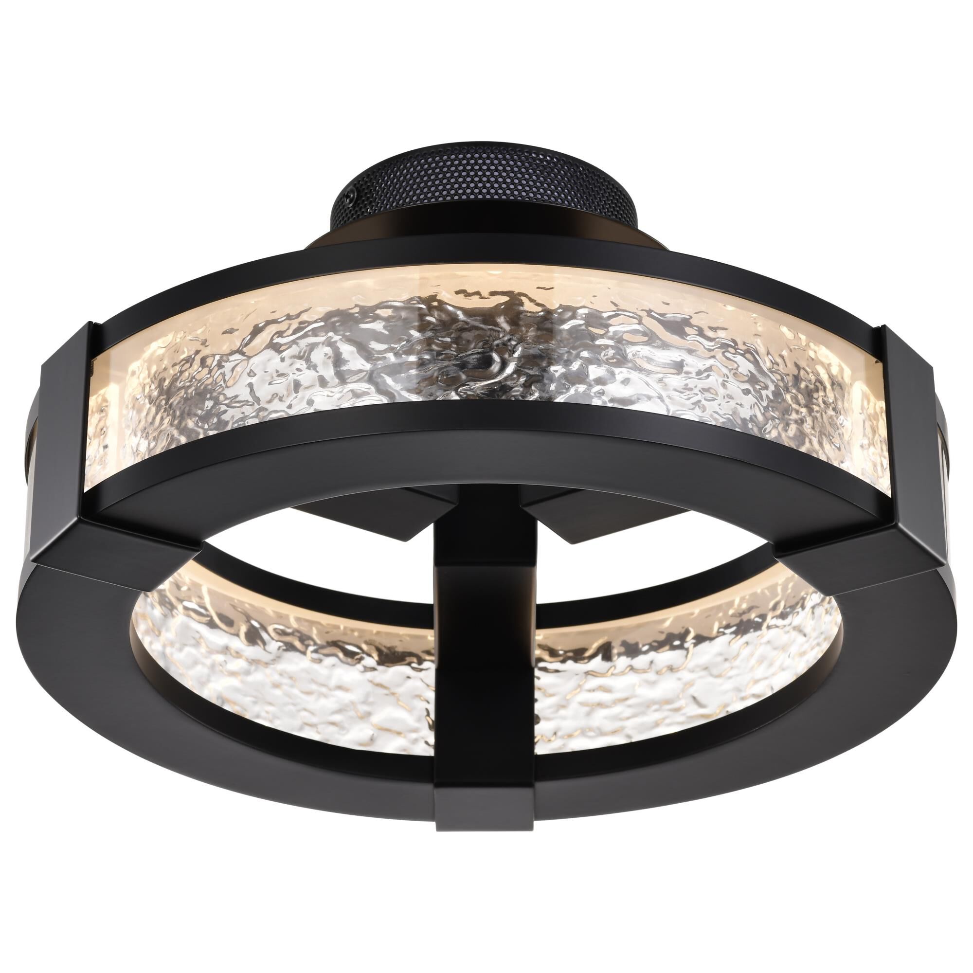 Darrow 14 Inch Semi Flush Mount by Nuvo Lighting