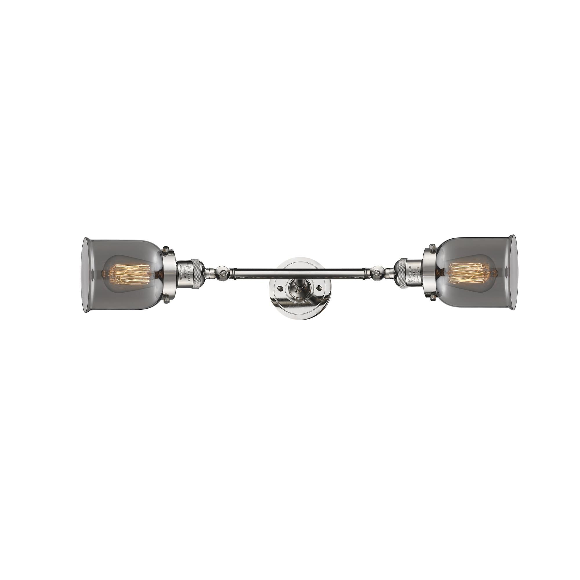 Bruno Marashlian Small Bell 16 Inch 2 Light Bath Vanity Light by Innovations Lighting
