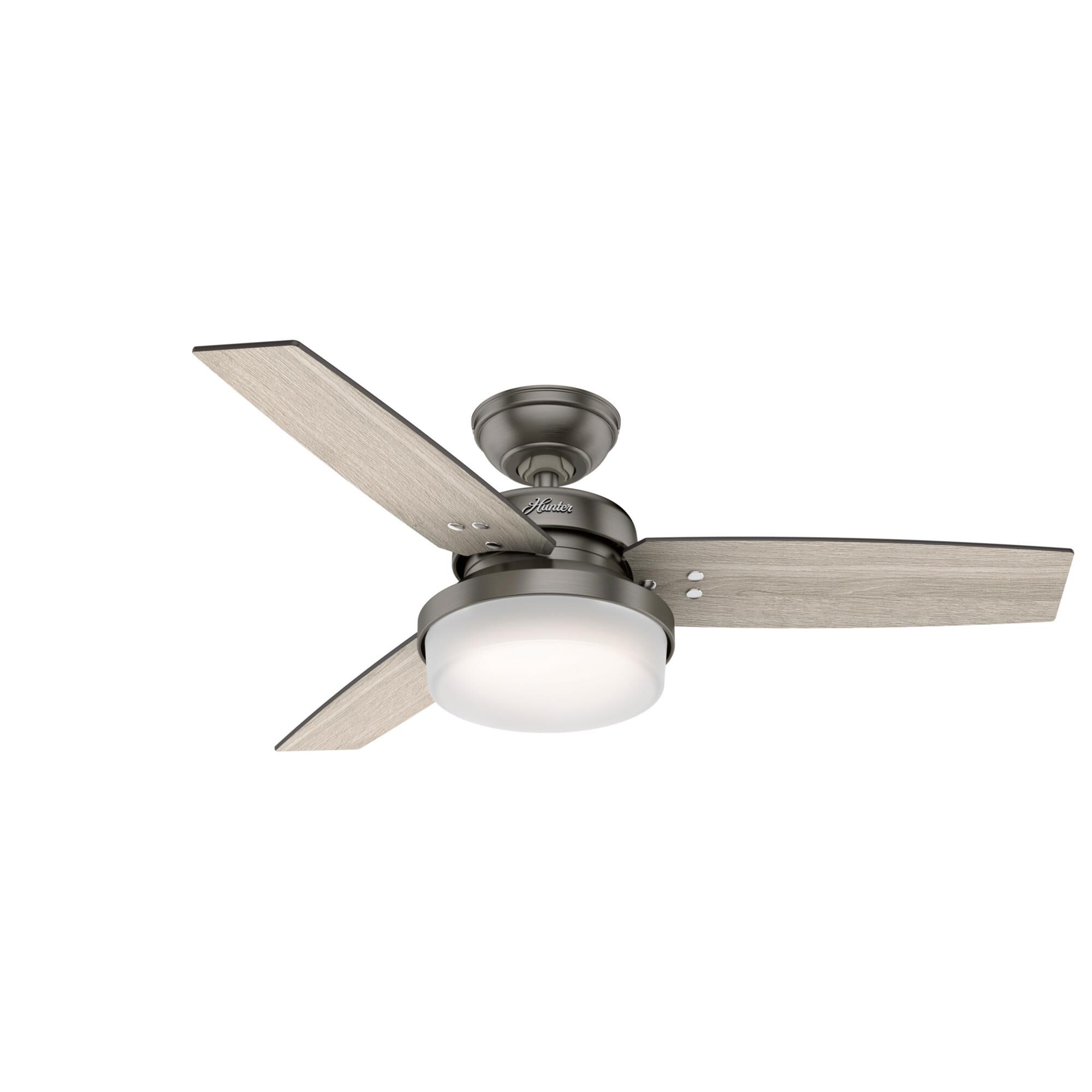 Sentinel 44 Inch Ceiling Fan with Light Kit by Hunter Fan