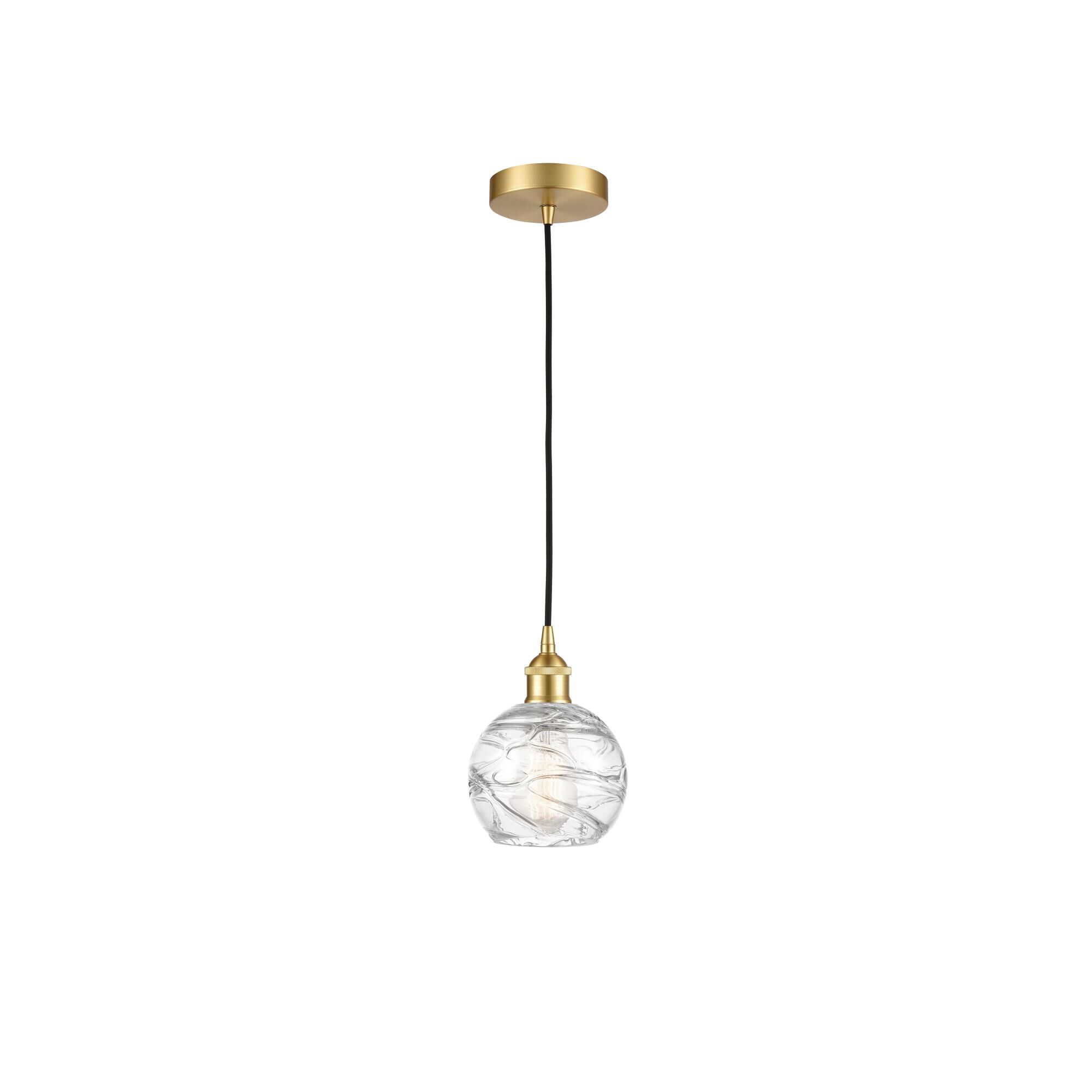 Bruno Marashlian Athens Deco Swirl 6 Inch Mini Pendant by Innovations Lighting