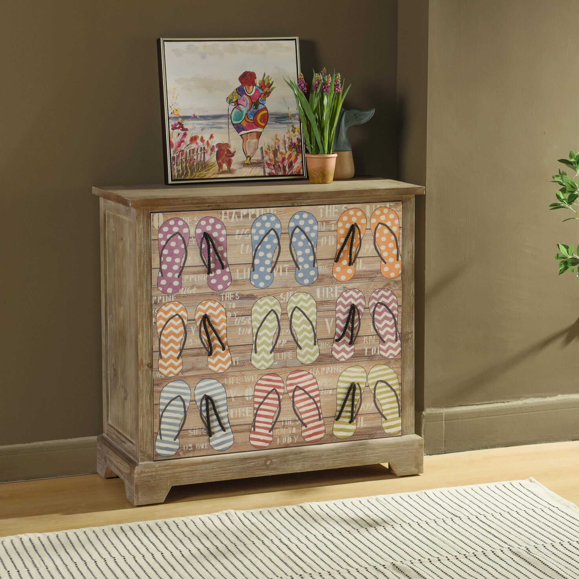 Shown in Driftwood Gray, Purple, Green, Yellow, Black finish