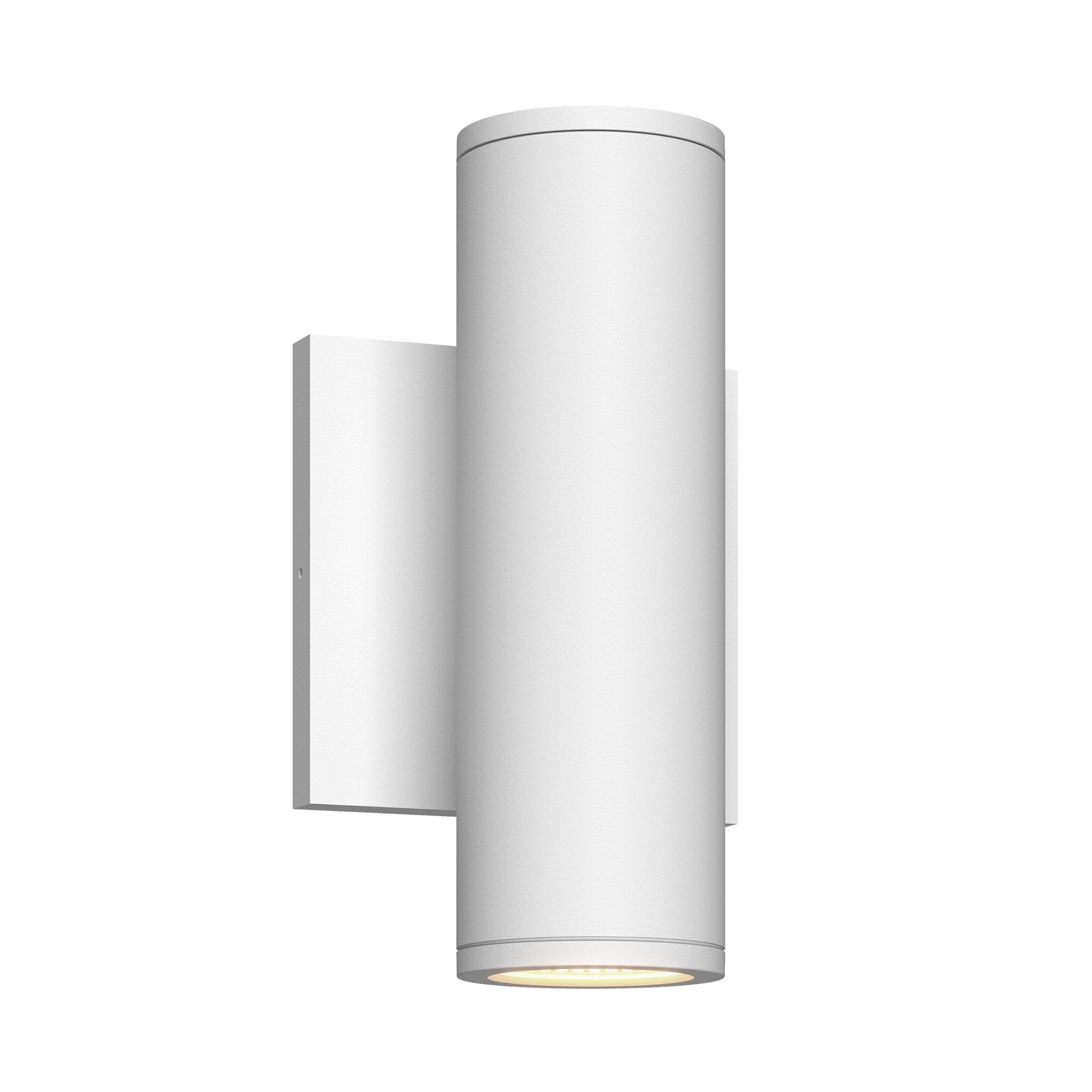 Shown in White finish and Clear glass