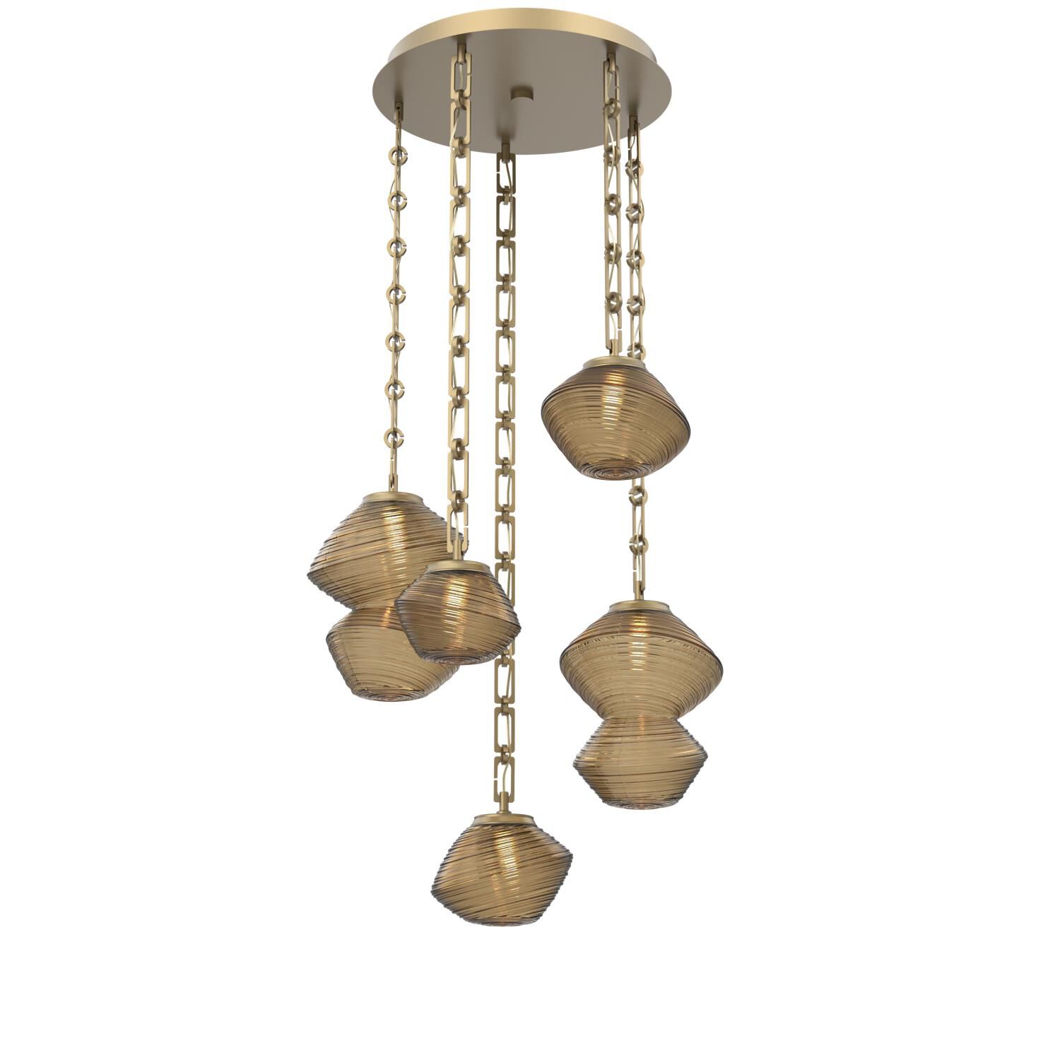 Levi Wilson Mesa 23 Inch Multi Light Pendant by Hammerton Studio