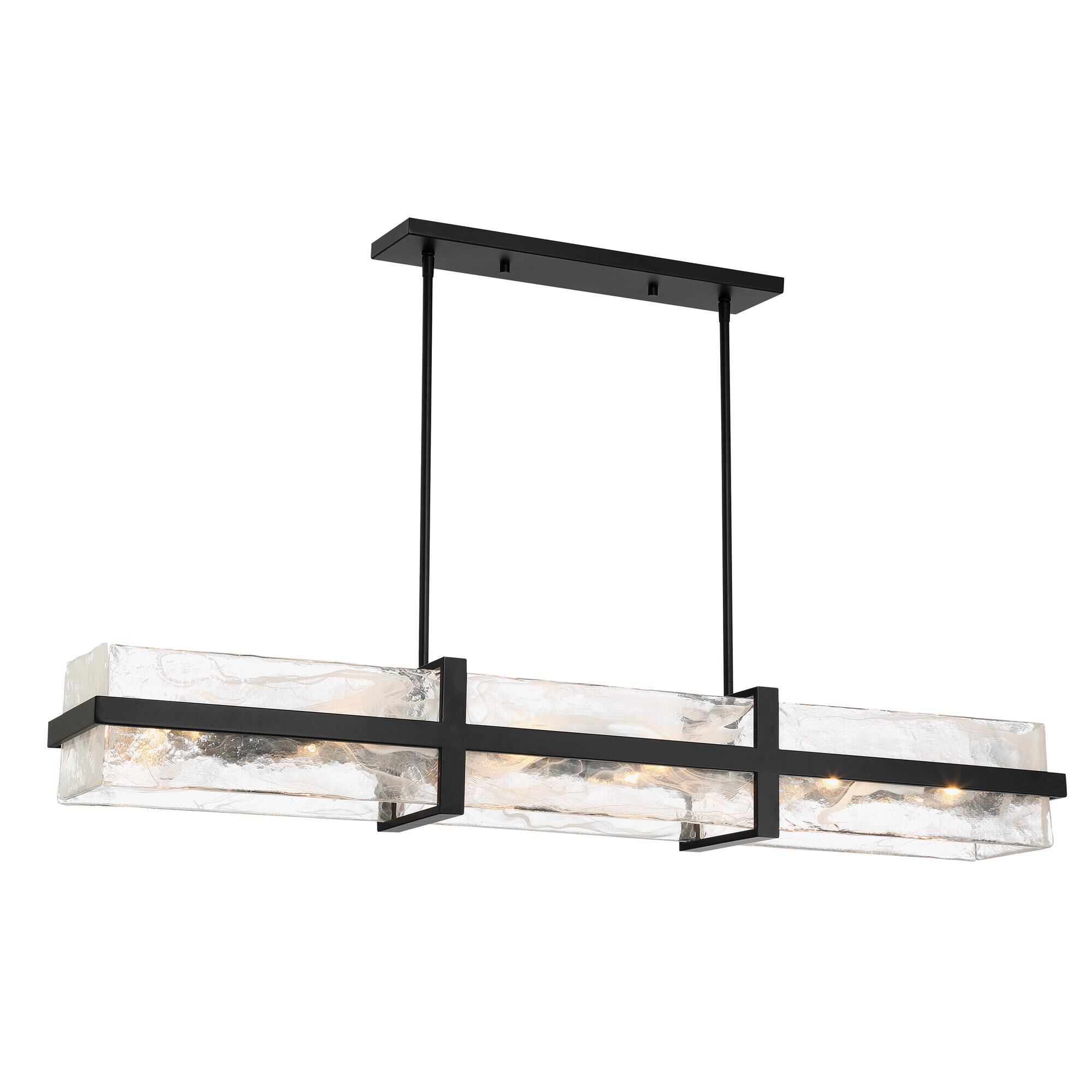 Shown in Coal finish and Cloud glass