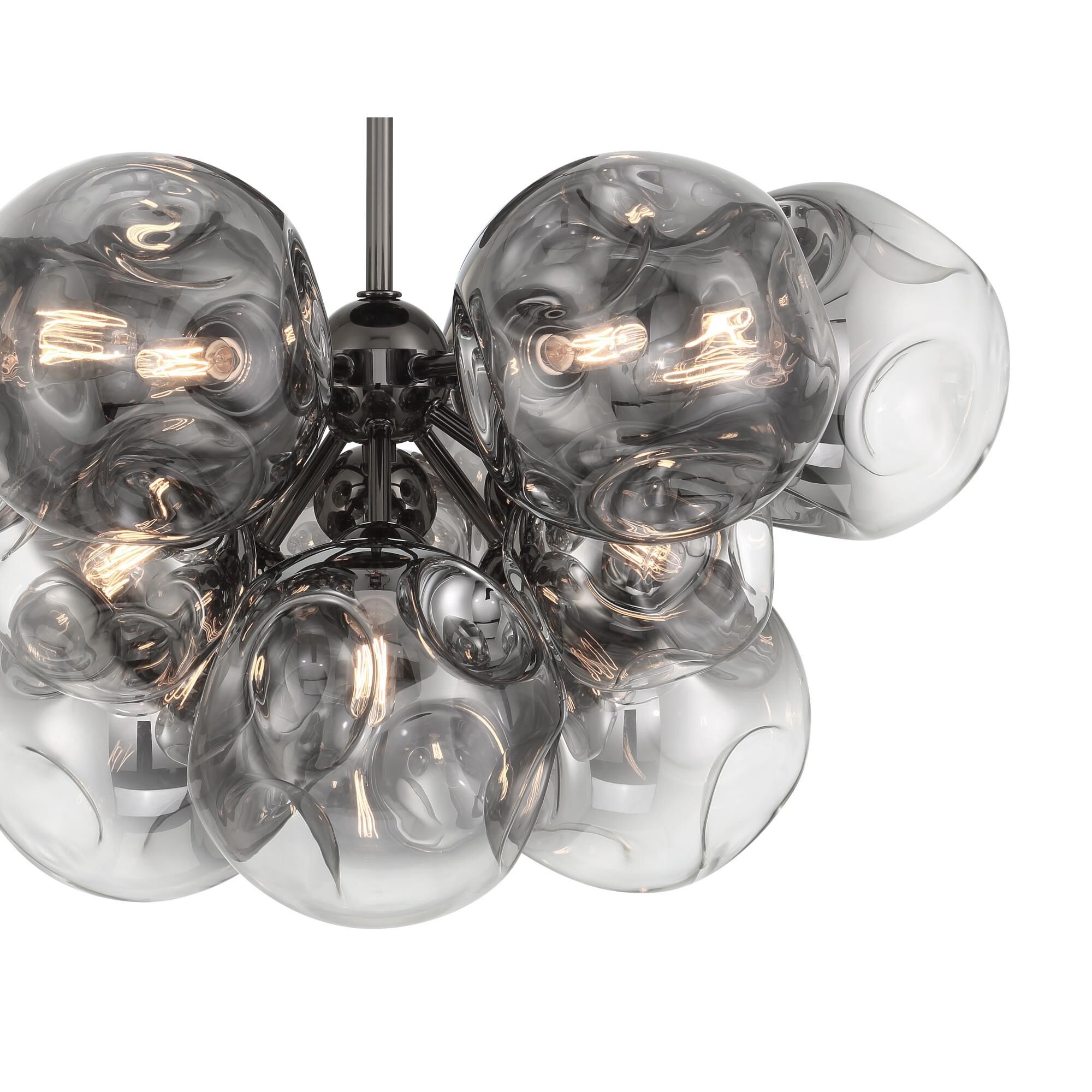 Shown in Gun Metal finish and Smoke Grey glass