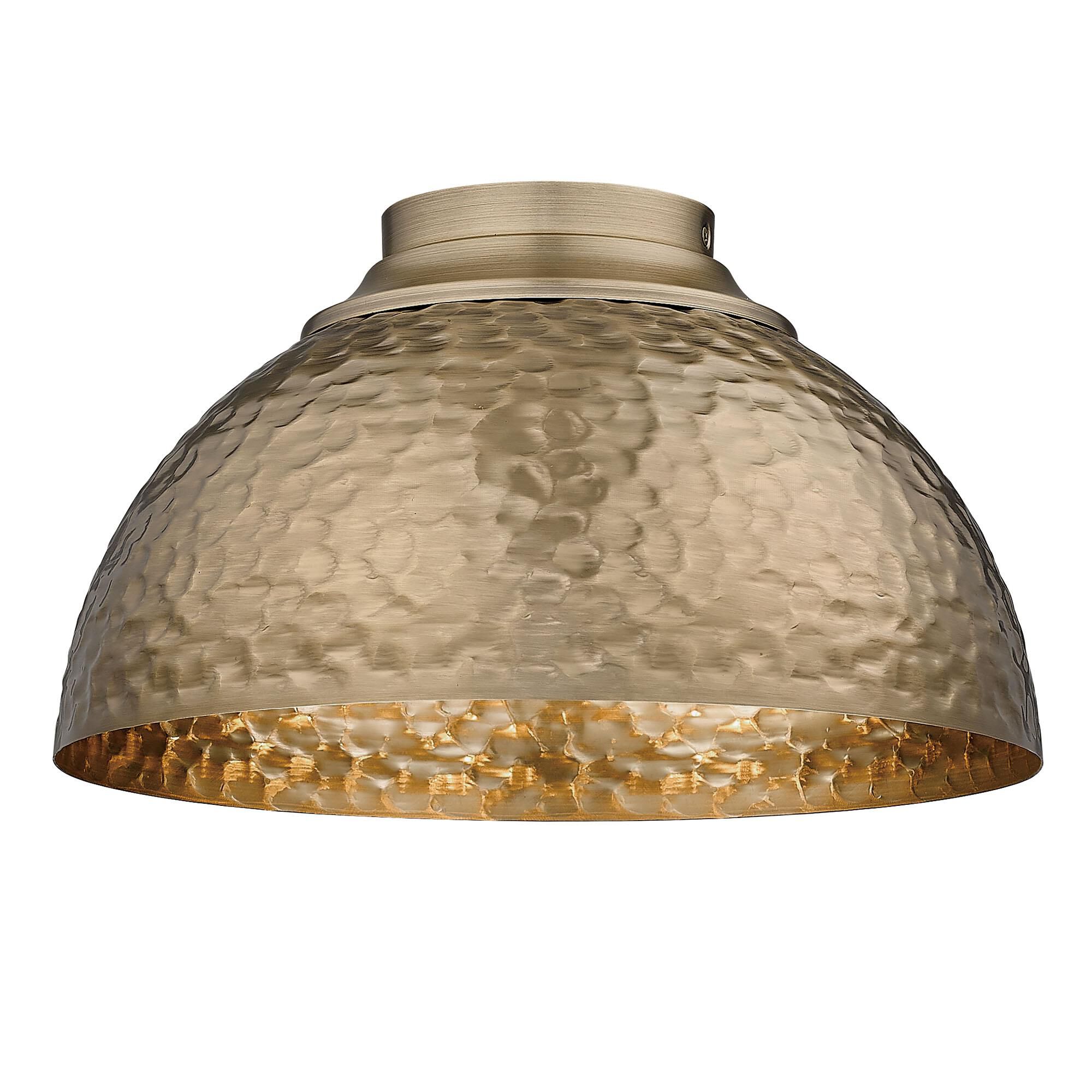 Shepard 14 Inch Flush Mount by Golden Lighting