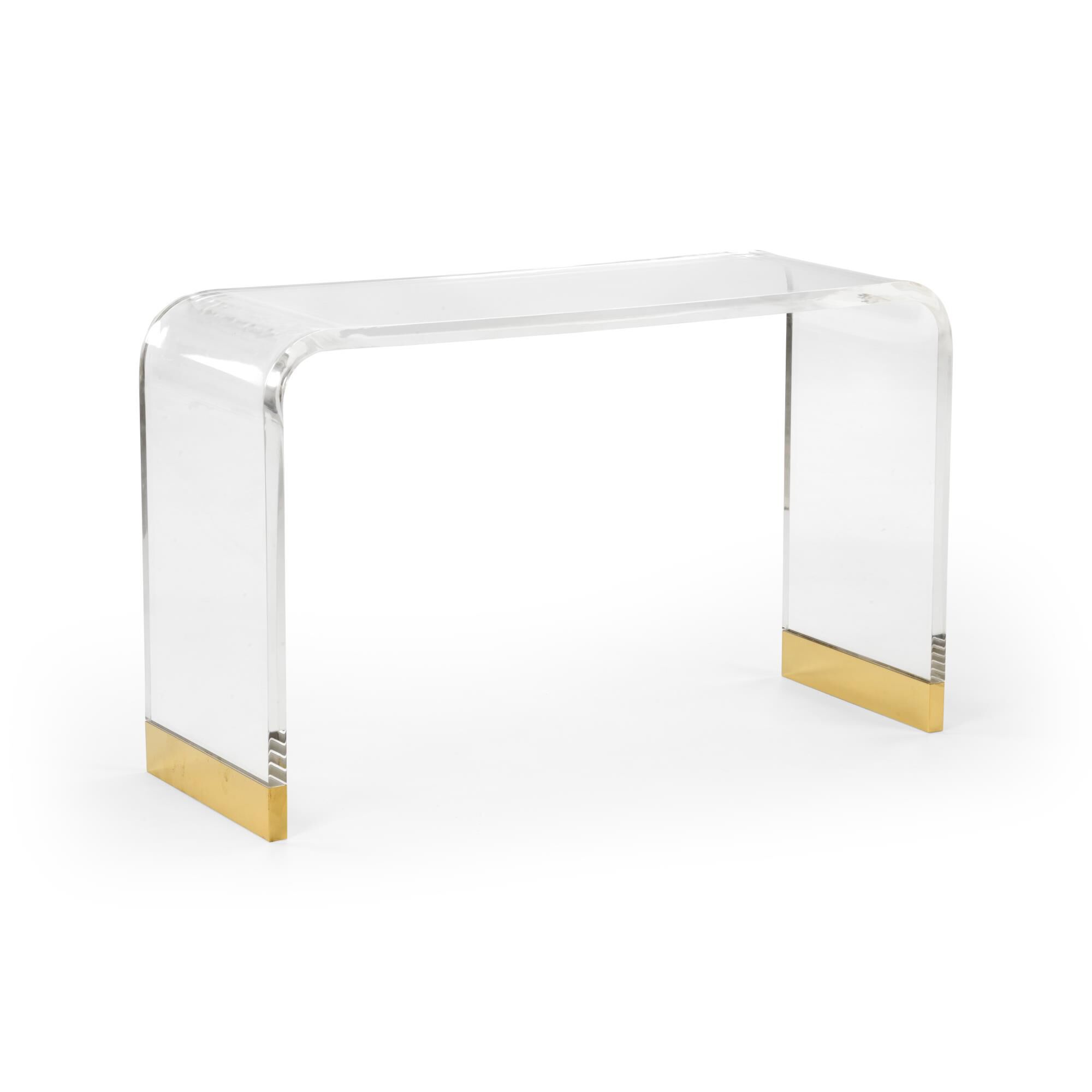 Acrylic Console Table by Chelsea House