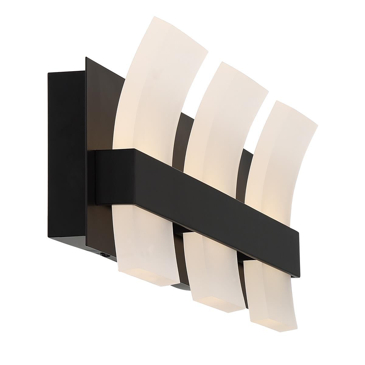 Shown in Black finish and Frosted Acrylic glass