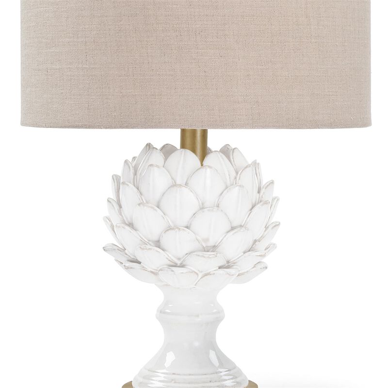 Leafy Artichoke Small Table Lamp by Regina Andrew