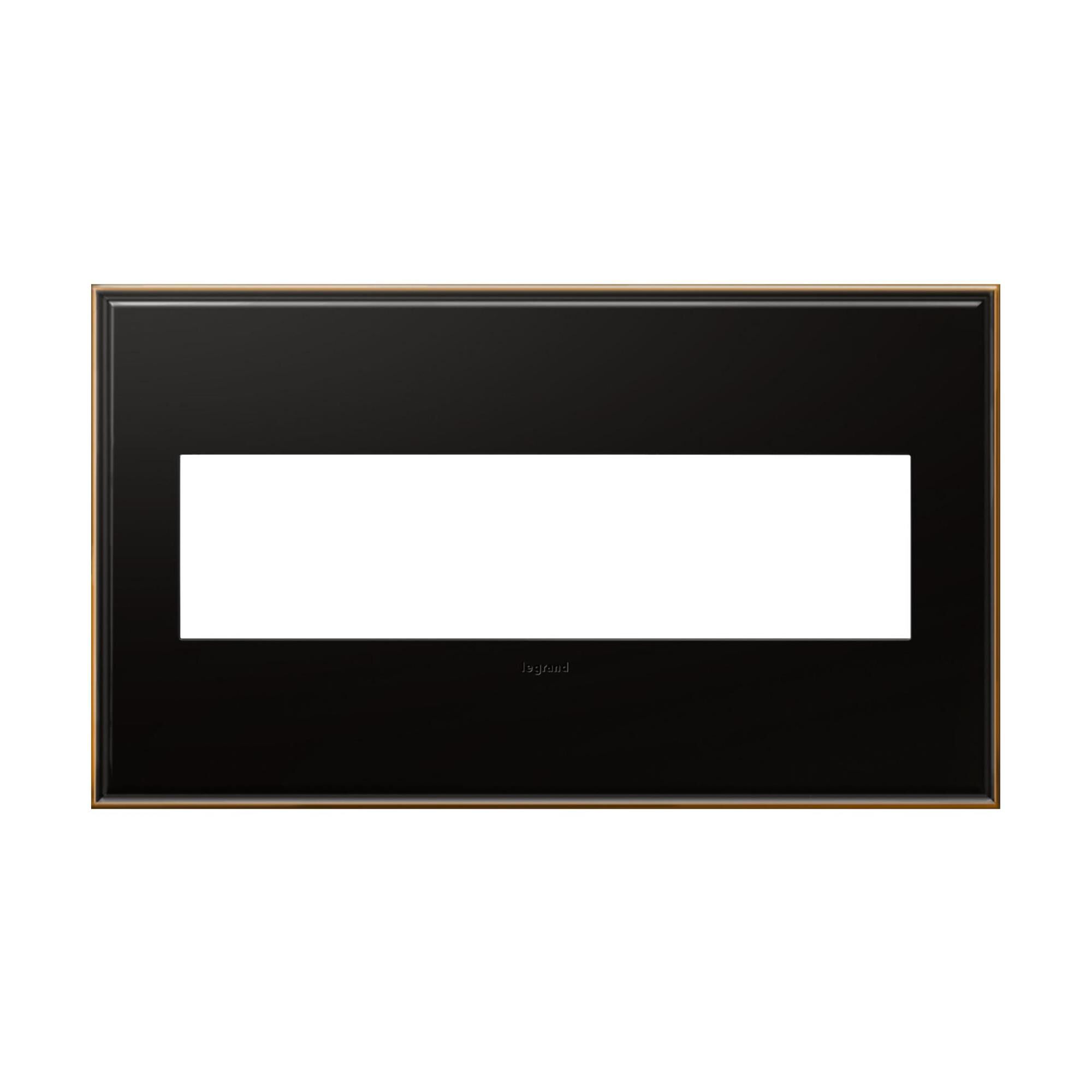 adorne Cast Metals 4 Gang Wall Plate by Legrand