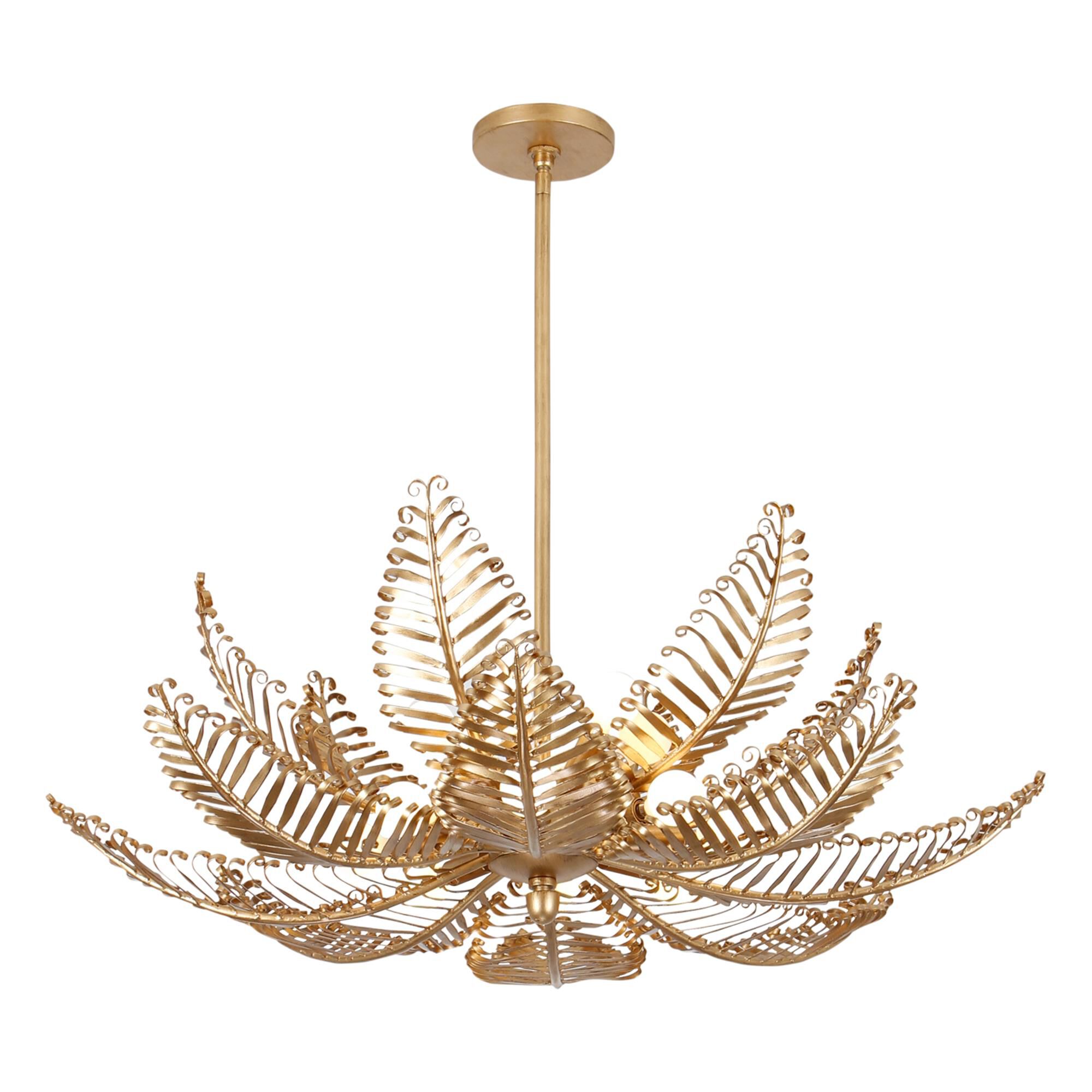 Fern 36 Inch Chandelier by Kalco Lighting