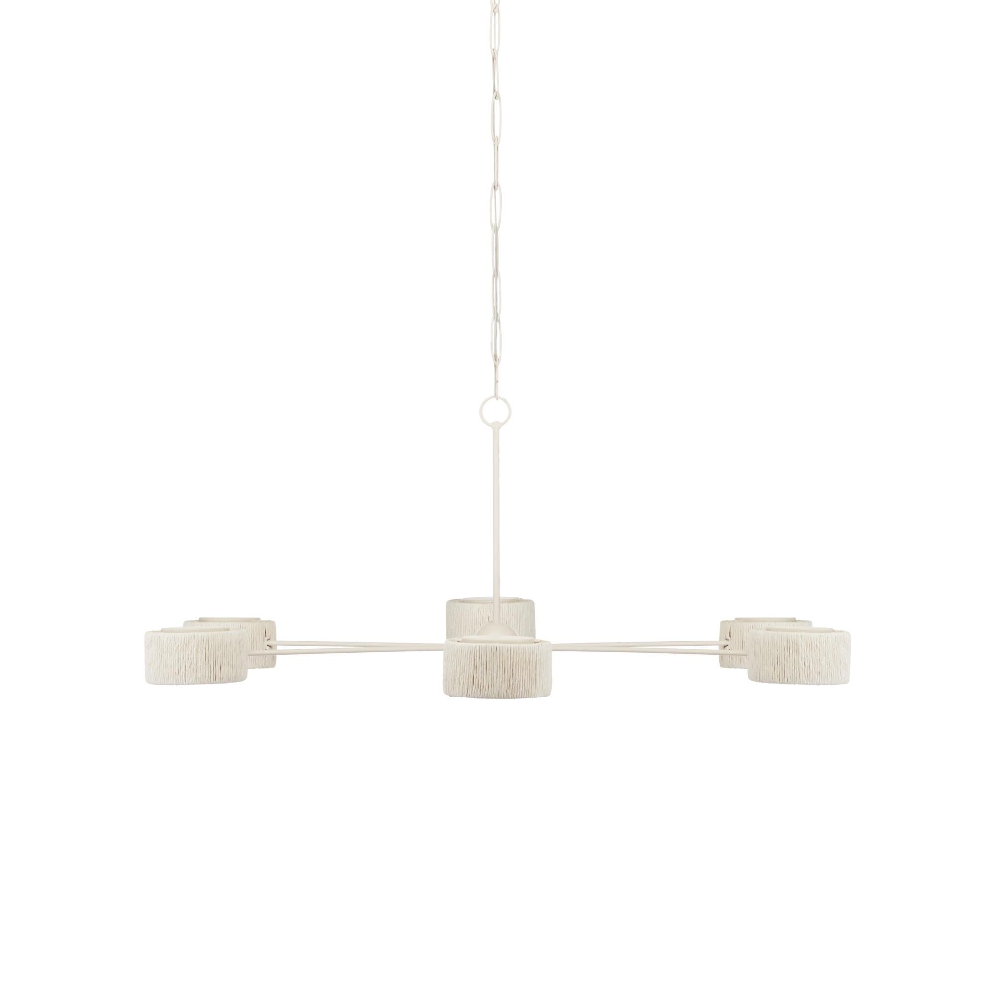 Monreale 54 Inch 6 Light LED Chandelier by Currey and Company