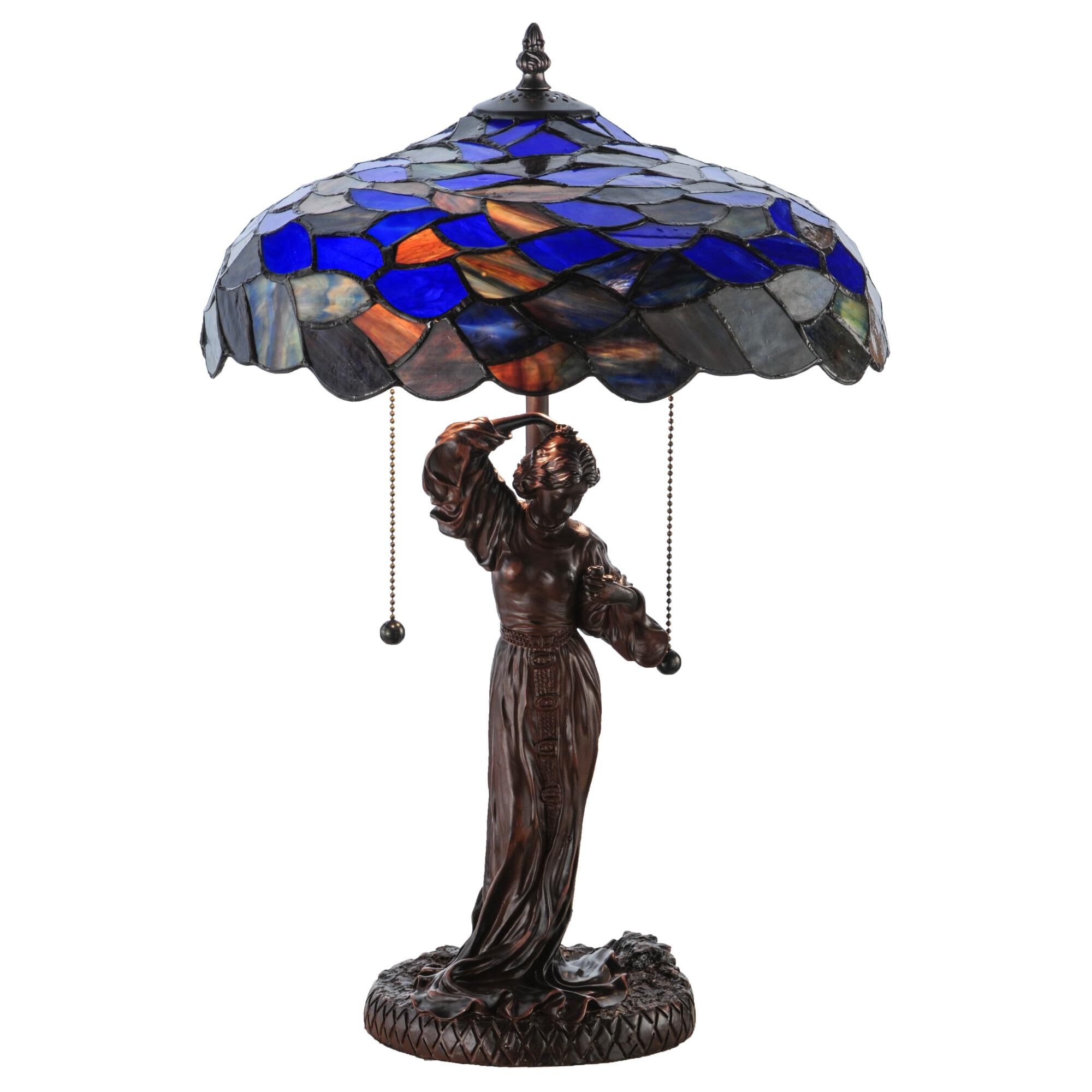 Maxfield Parrish Griselda 21 Inch Table Lamp by Meyda Lighting