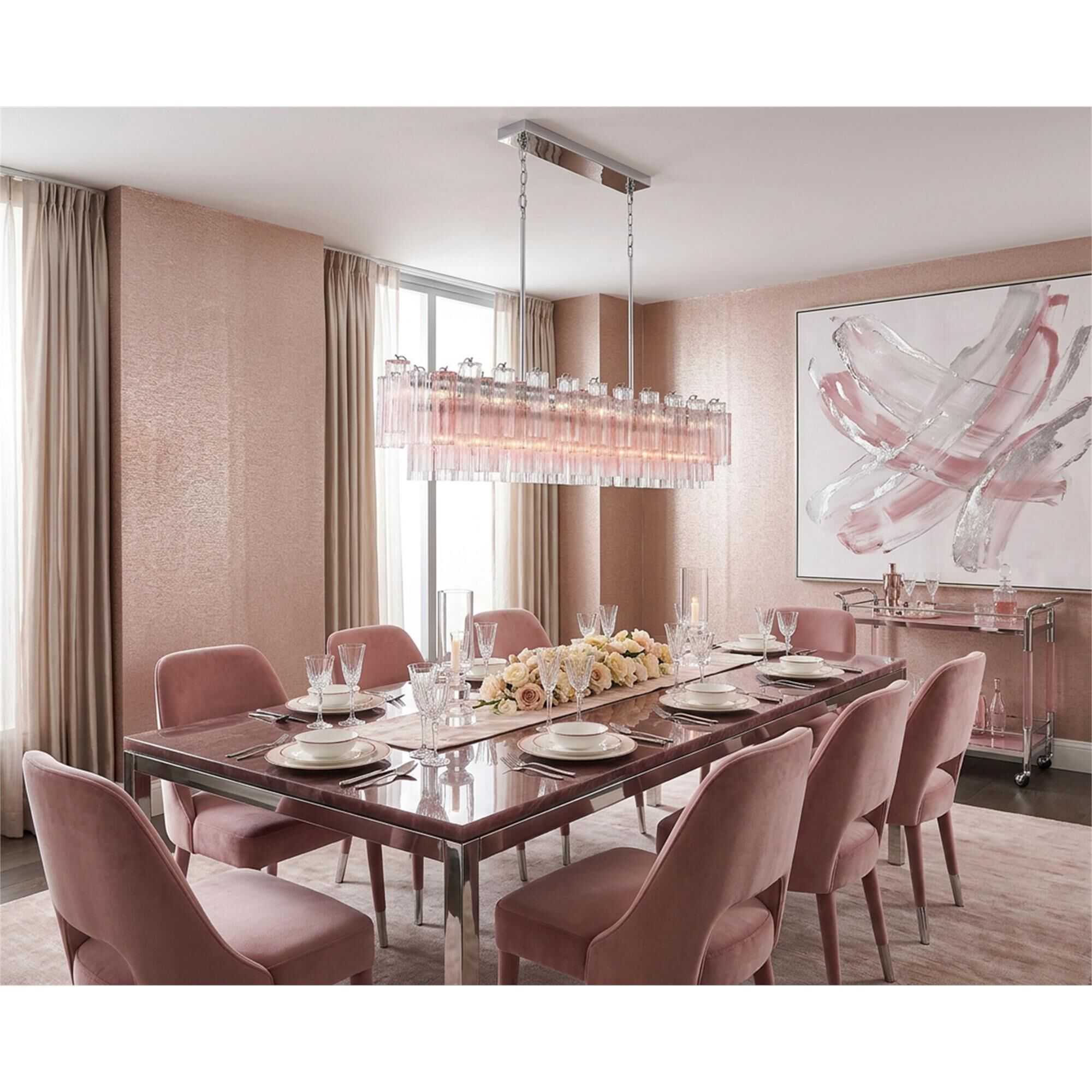Addis Large Linear Chandelier,