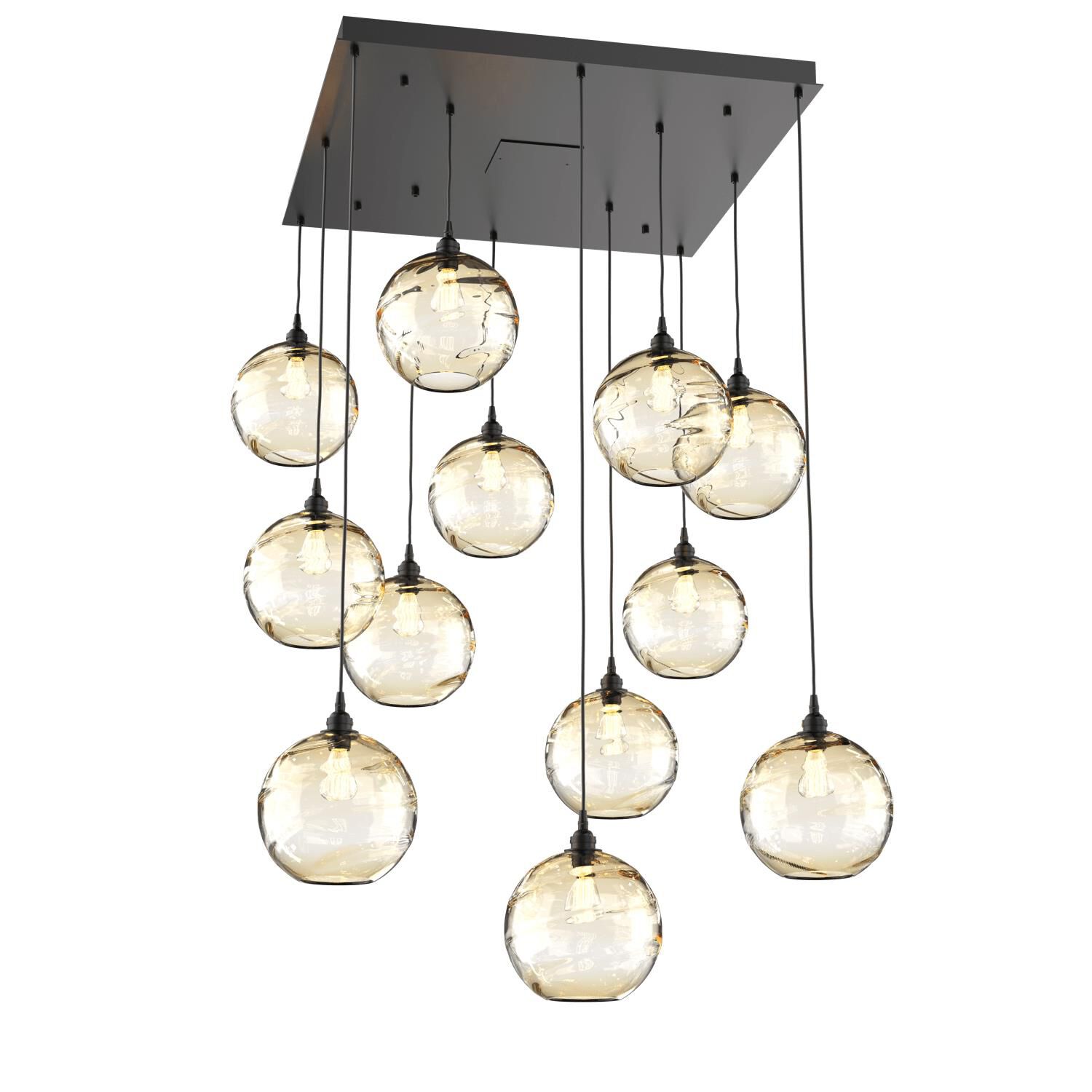 Terra 36 Inch 12 Light Multi Light Pendant by Hammerton Studio