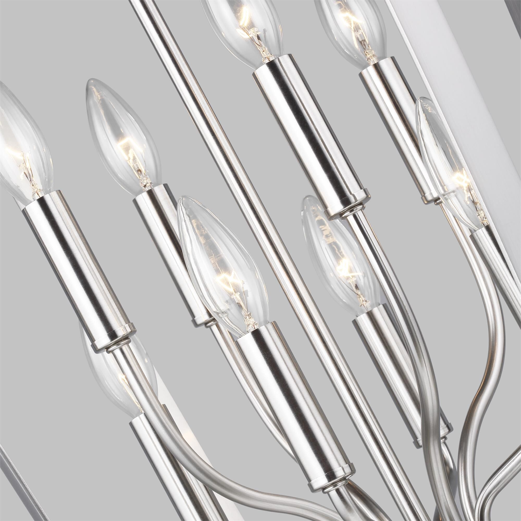 Shown in Brushed Nickel finish