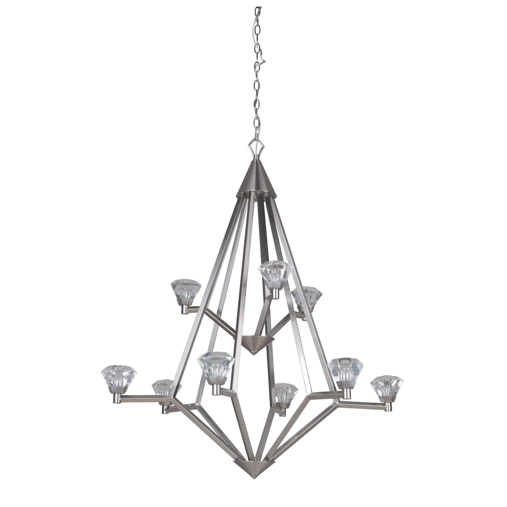 Radiante 30 Inch 9 Light LED Chandelier by Craftmade