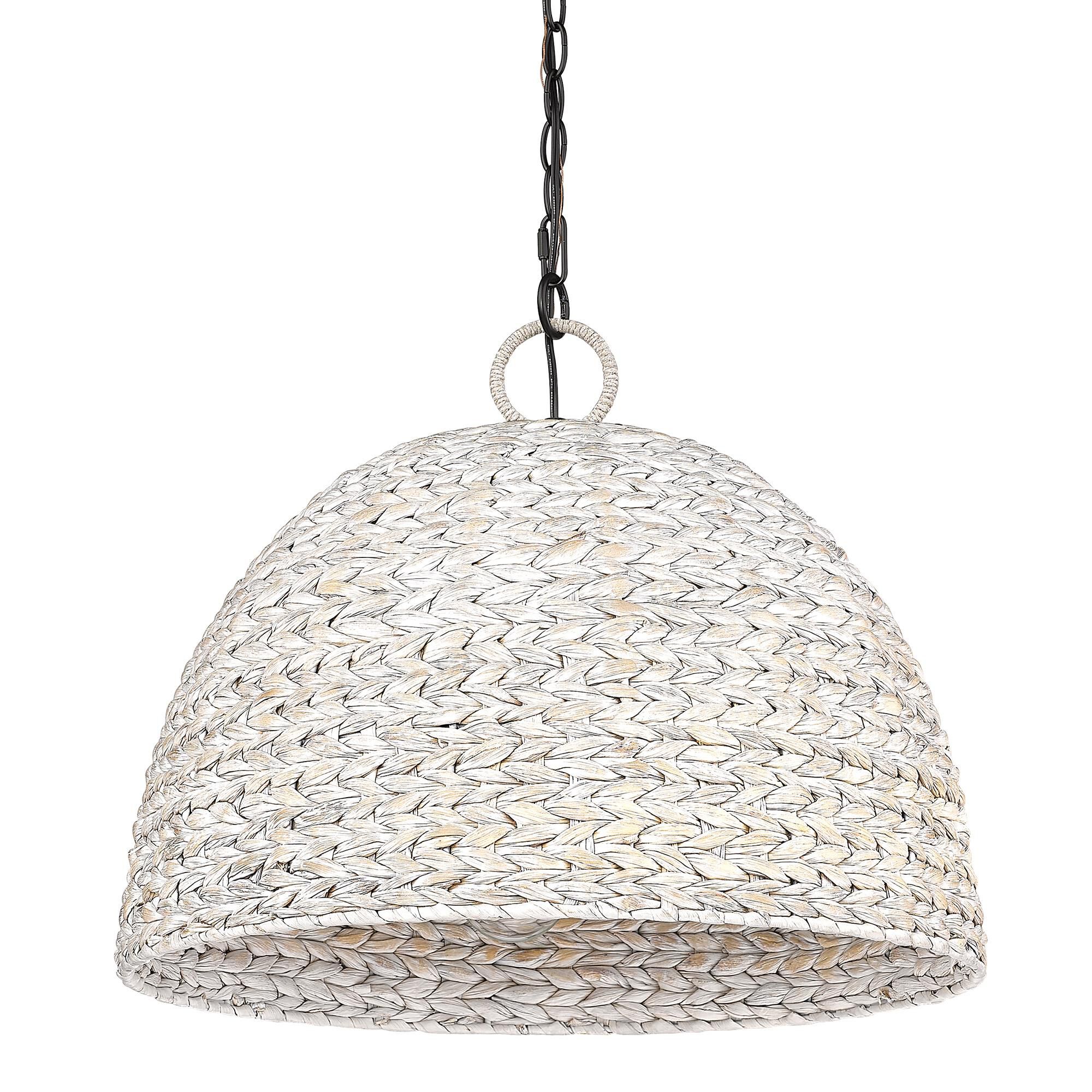 Rue 21 Inch Large Pendant by Golden Lighting