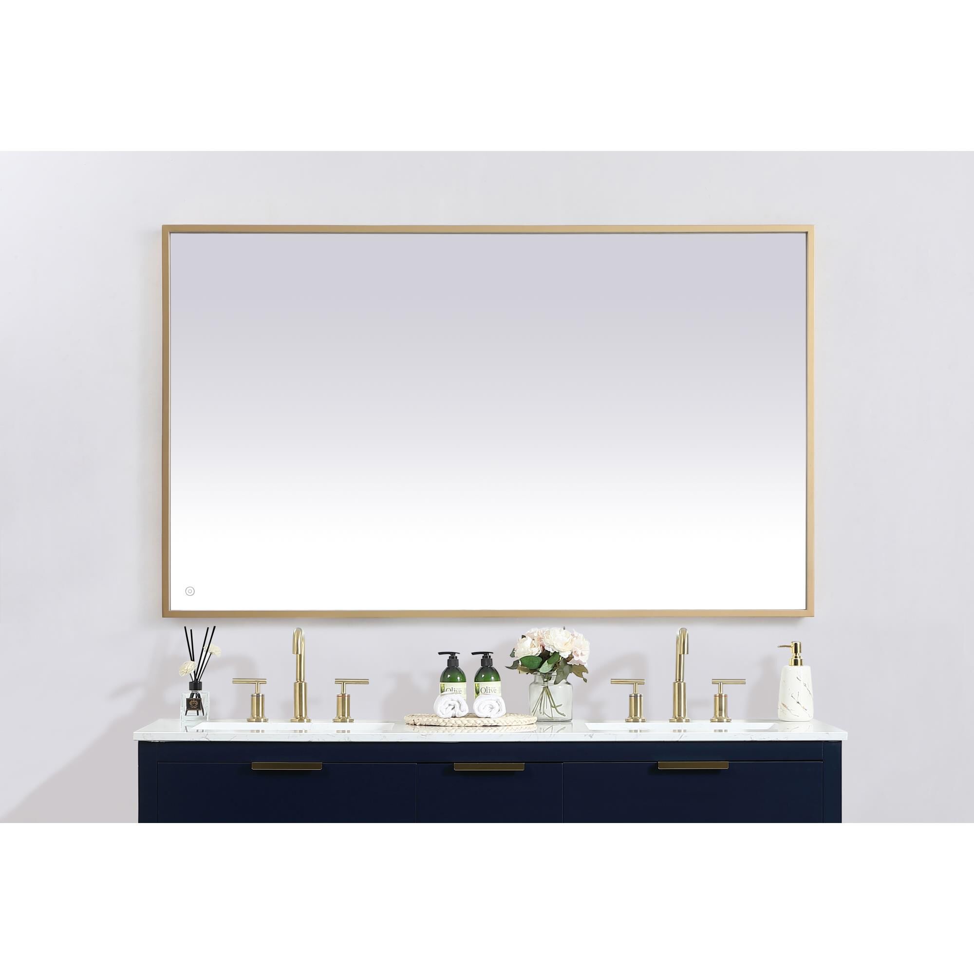 Shown in Brass finish