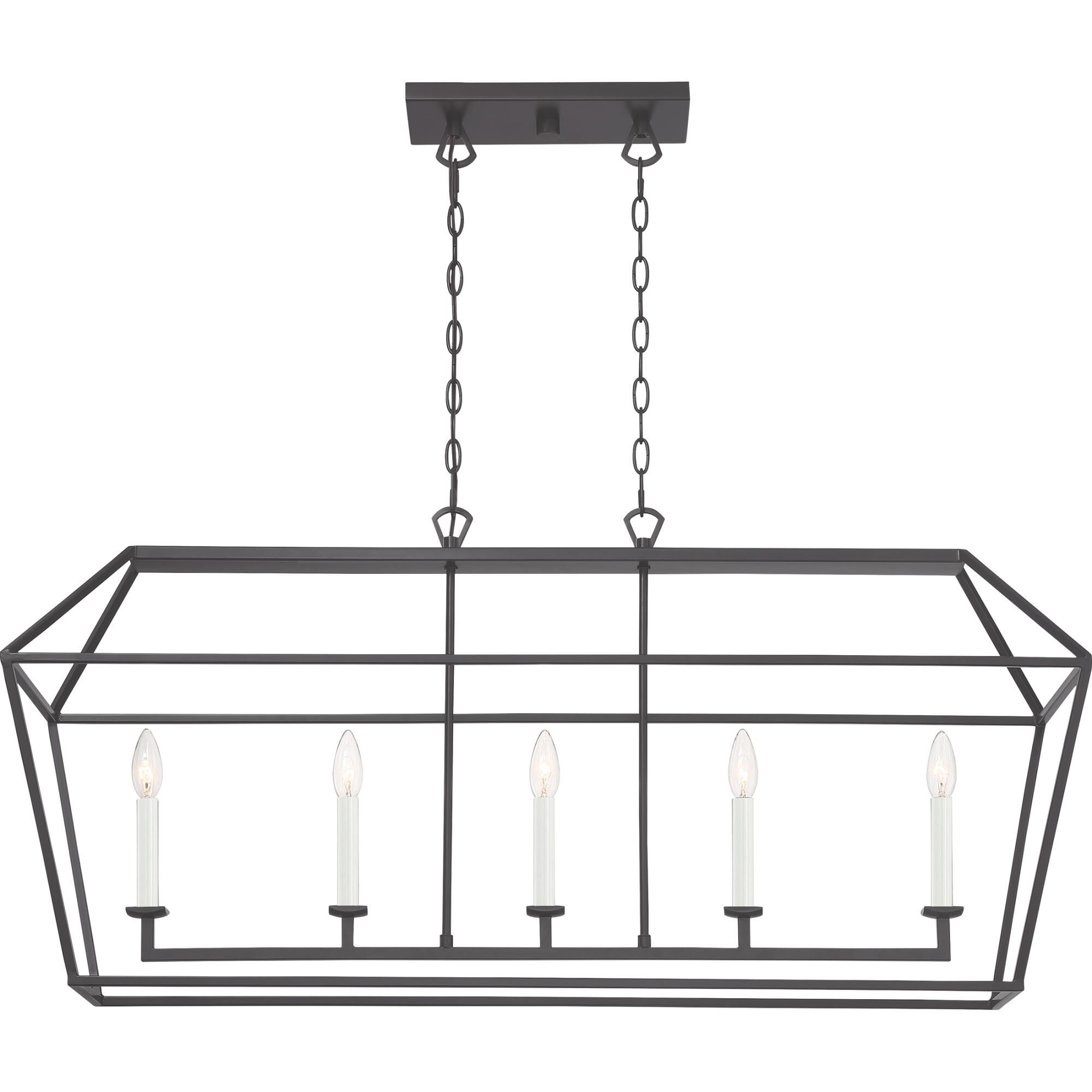Aviary 42 Inch 5 Light Linear Suspension Light by Quoizel