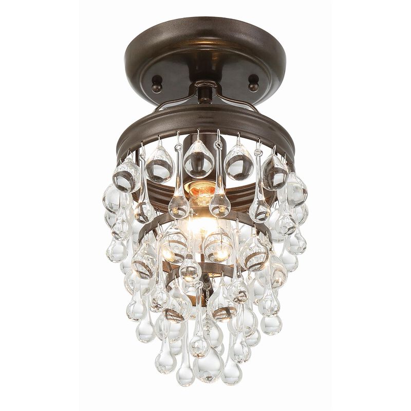 Crystorama Calypso 7 Inch Mini Chandelier