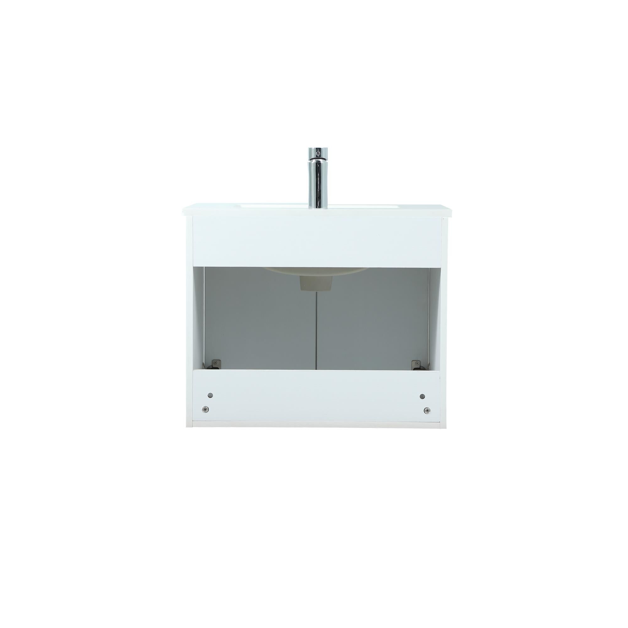 Shown in White finish