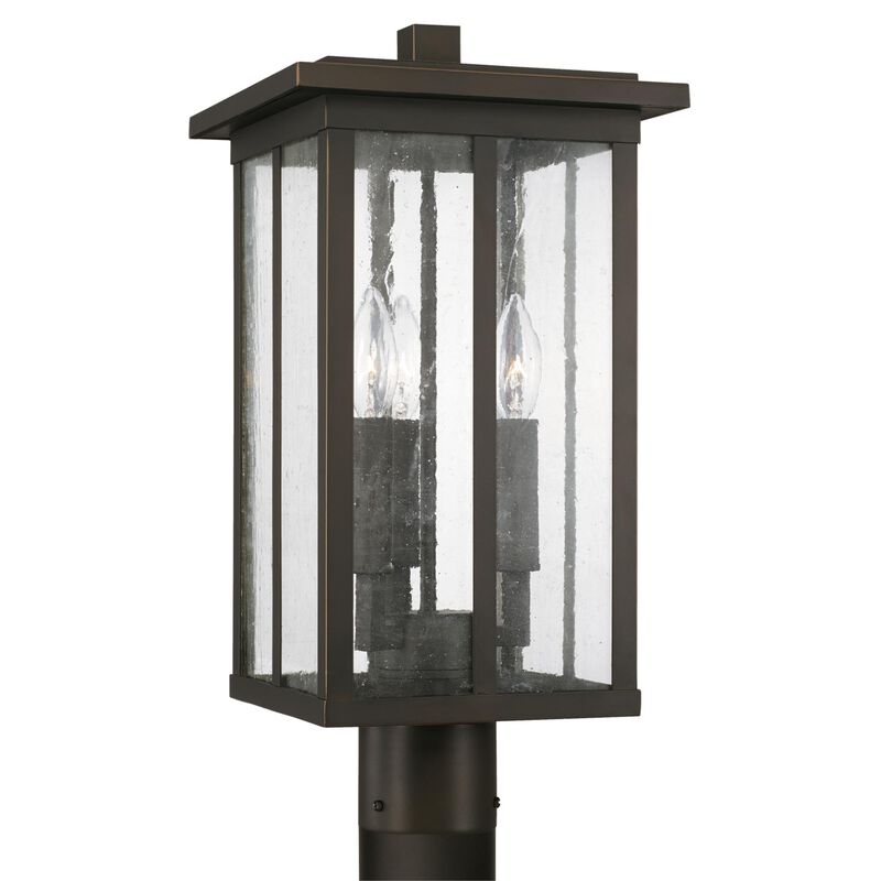 Barrett 18 Inch Tall 3 Light Outdoor Post Lamp by Capital Lighting Fixture Company