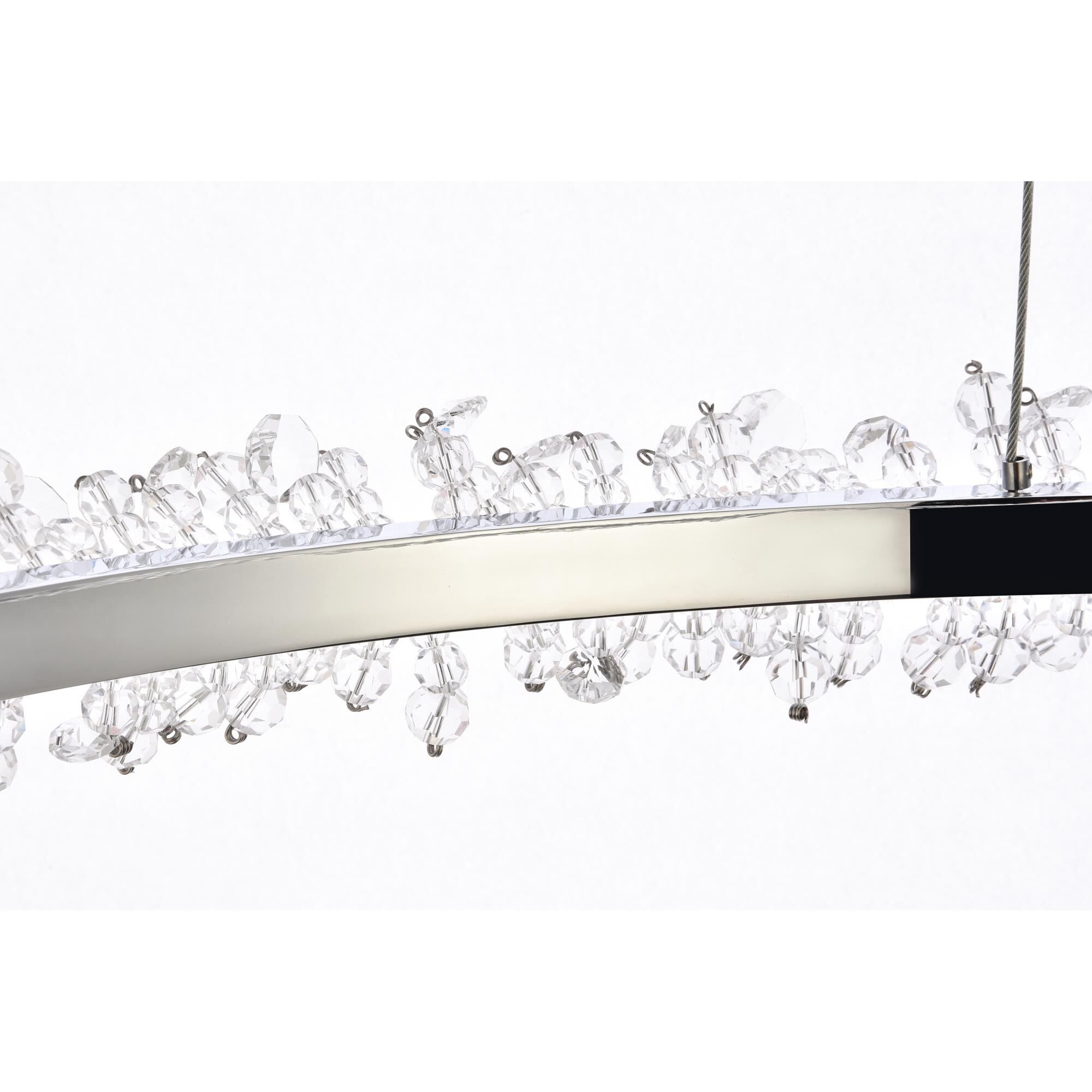 Elegant Lighting Laurel 33 Inch LED Chandelier