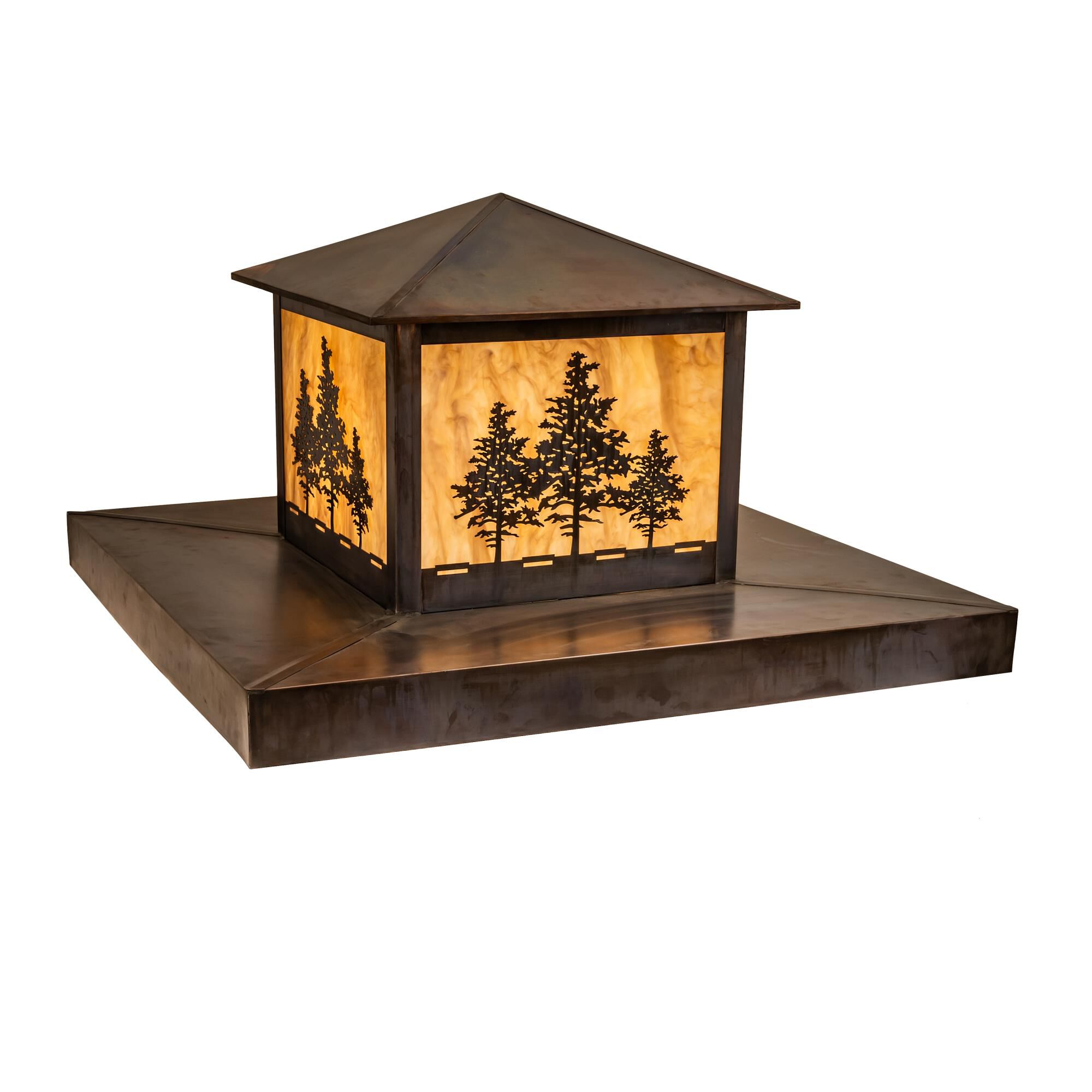 Shown in Vintage Copper finish