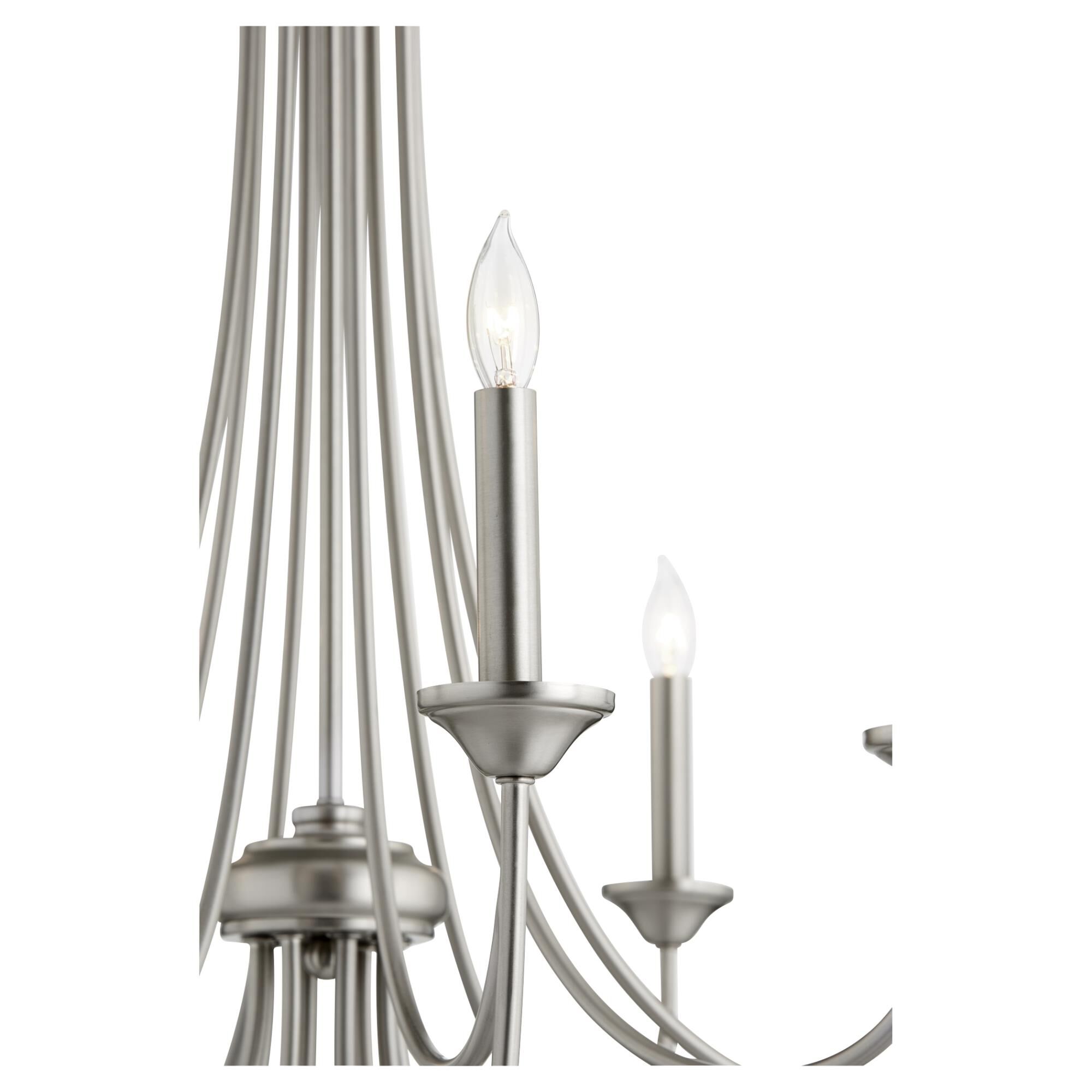Brooks 28 Inch 8 Light Chandelier by Quorum International