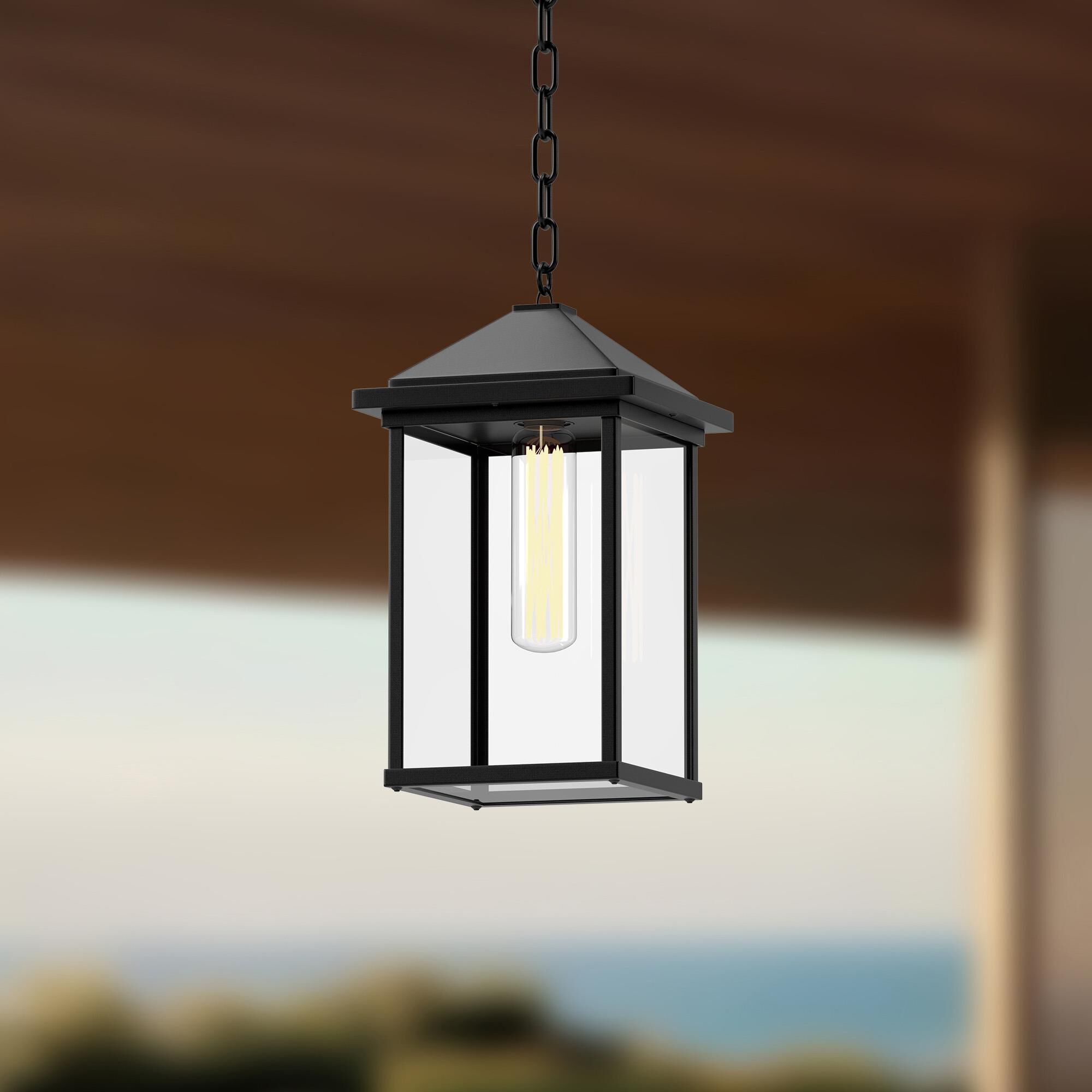 Alora Mood Larchmont 13 Inch Tall Outdoor Hanging Lantern