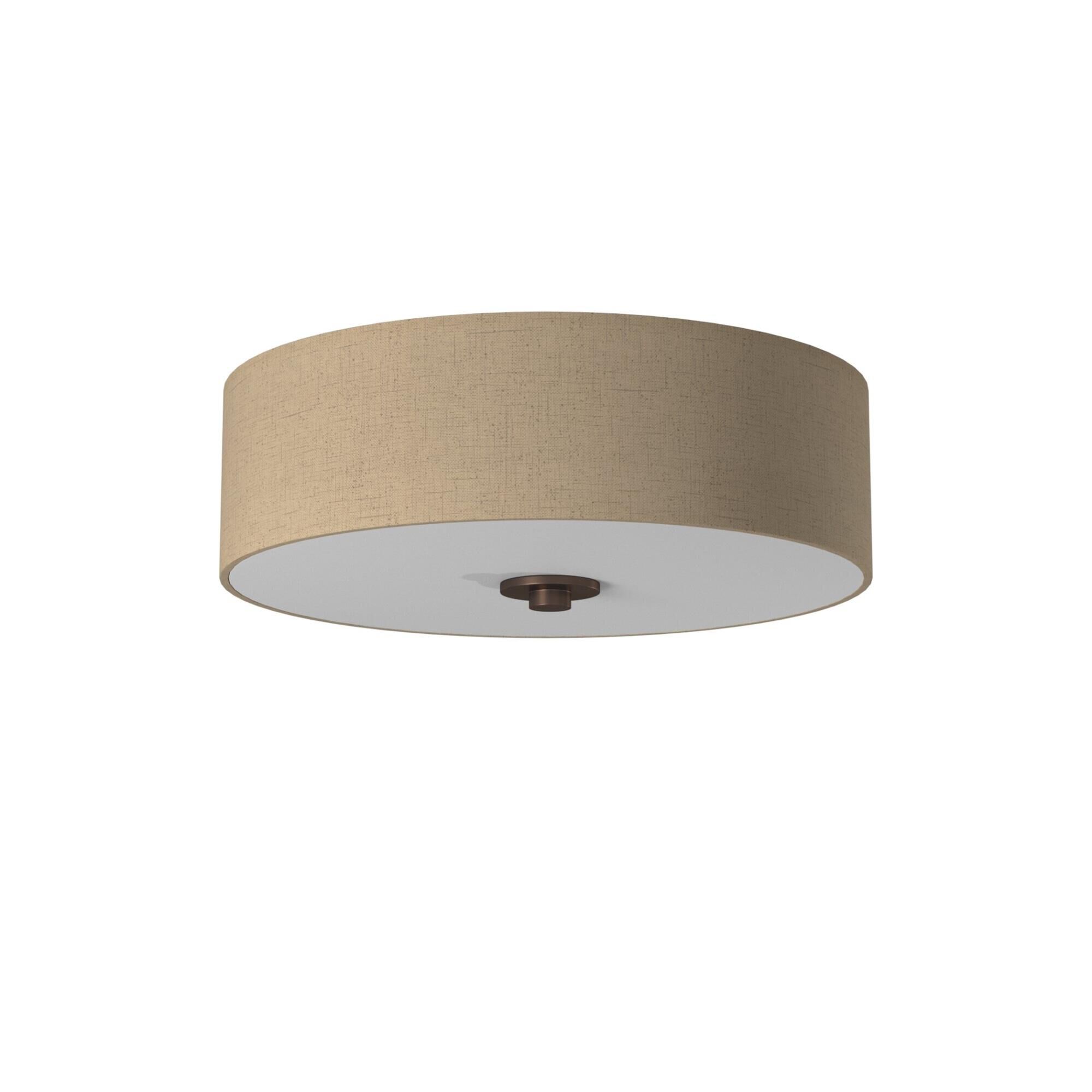 Classic 15 Inch 3 Light LED Flush Mount by Justice Design Group