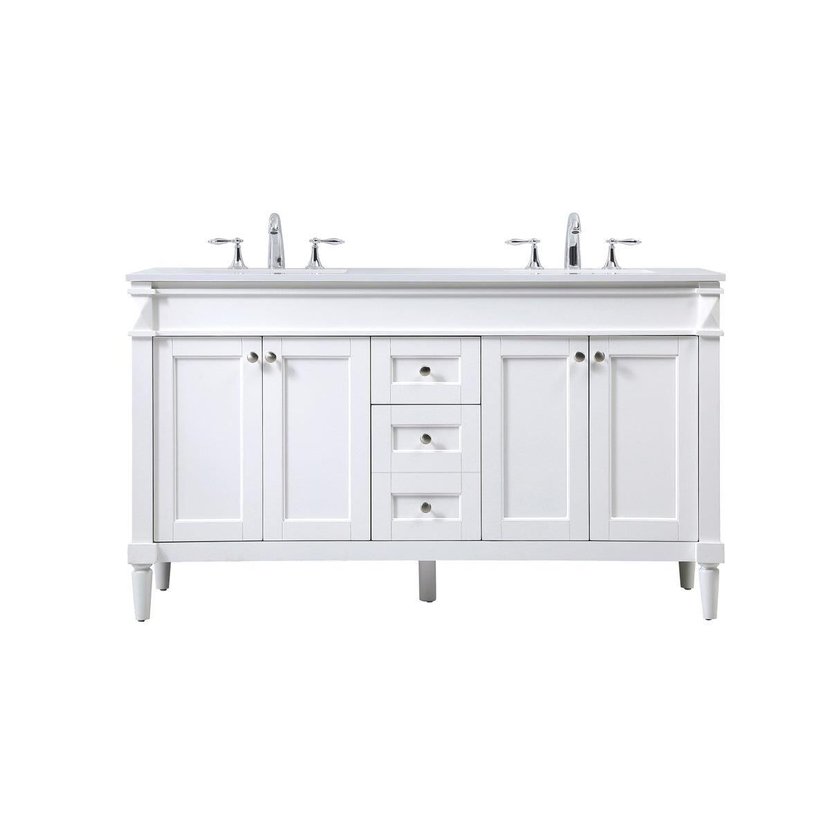 Shown in White finish