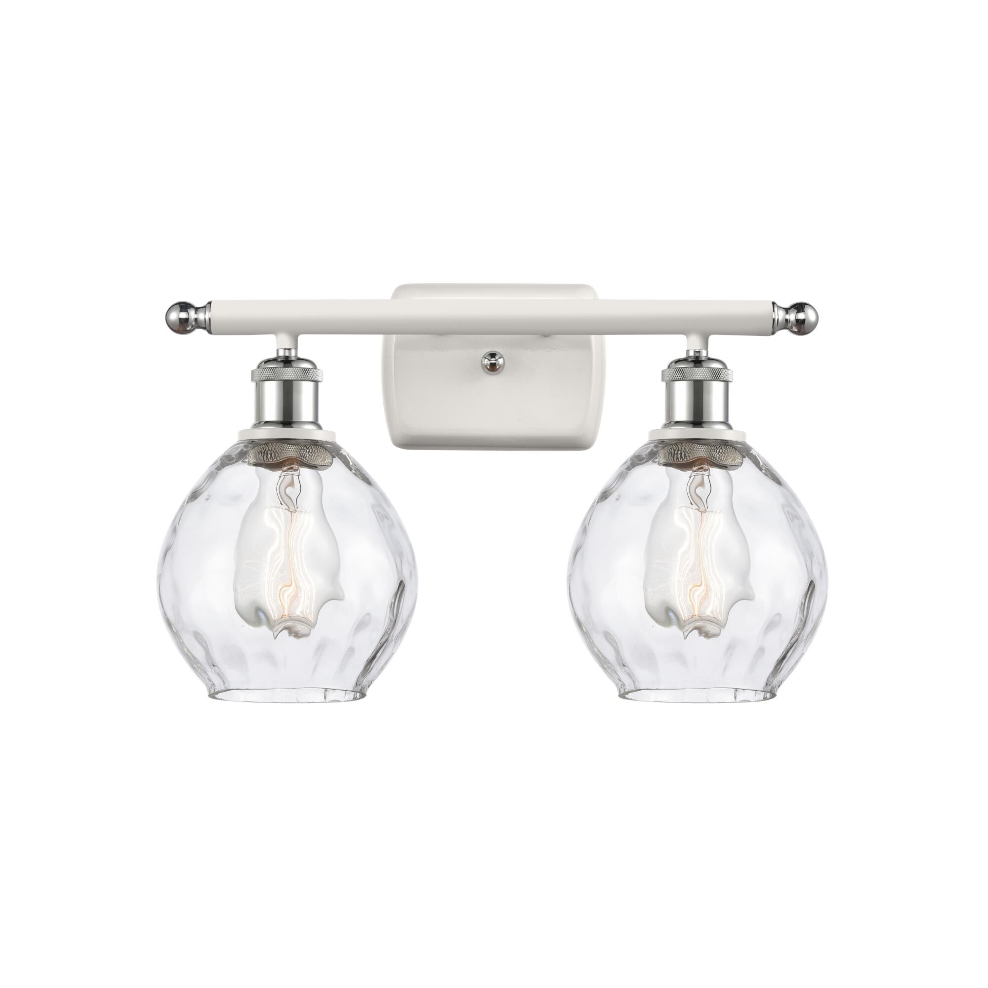 Bruno Marashlian Small Waverly 16 Inch 2 Light Bath Vanity Light by Innovations Lighting
