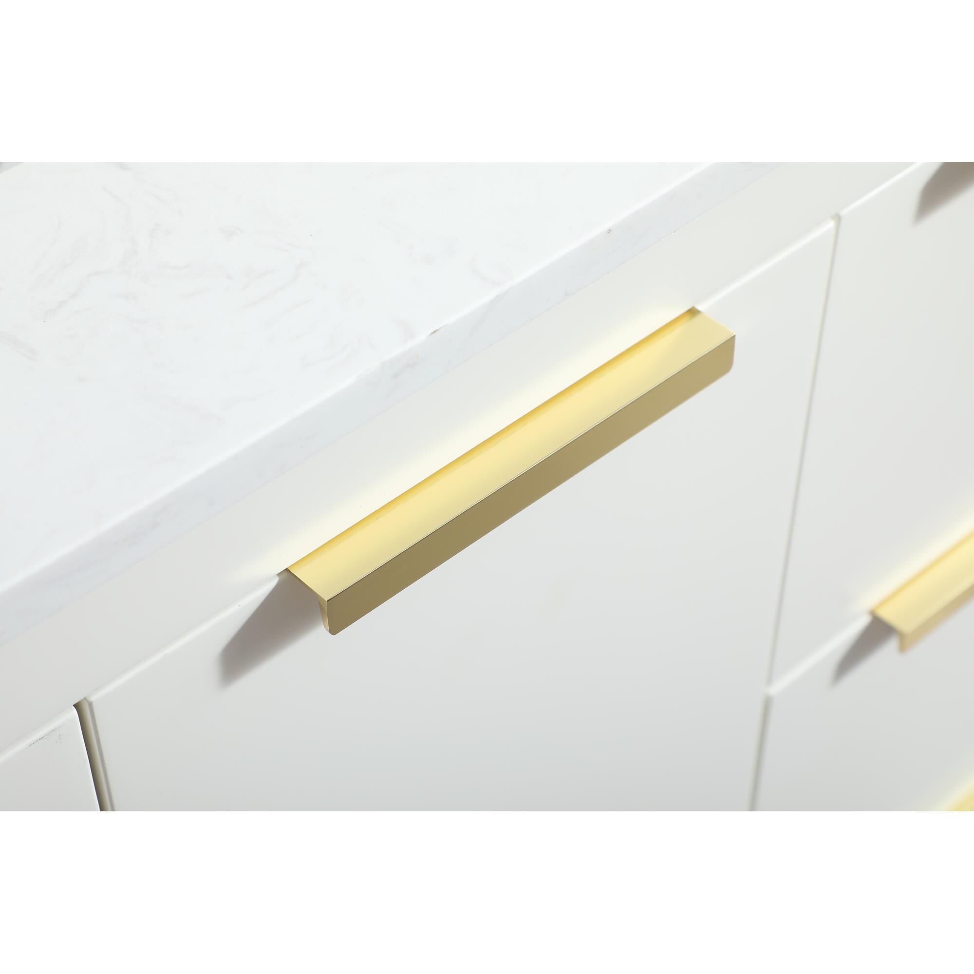 Shown in White finish