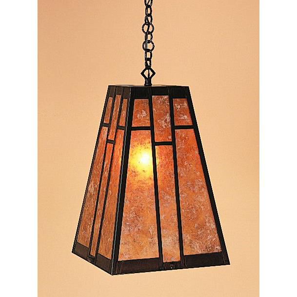 Asheville 12 Inch Mini Pendant by Arroyo Craftsman