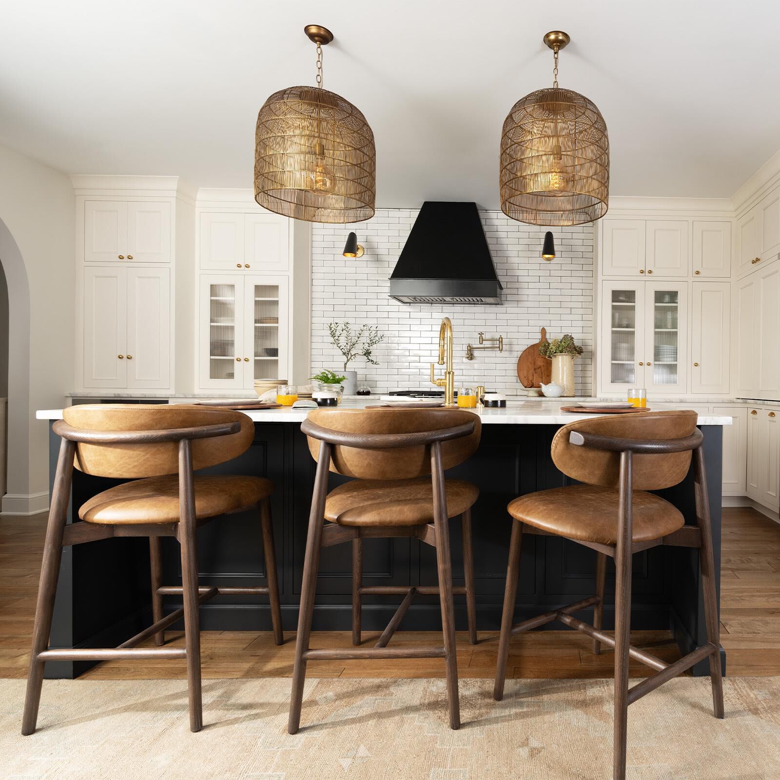 Shown in Blackened Brass finish