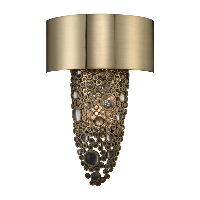 Ciottolo 16 Inch 2 Light Wall Sconce by Allegri